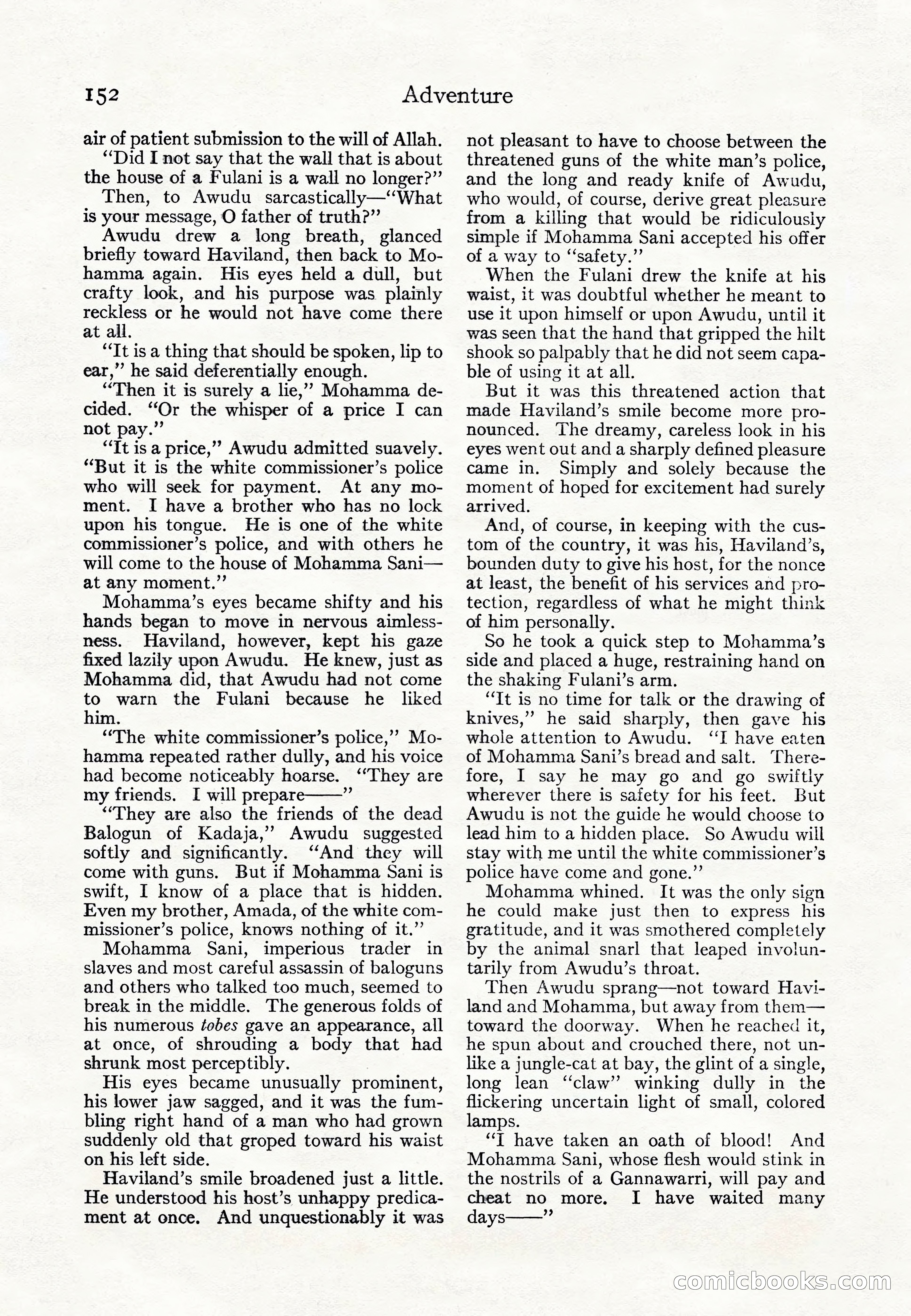 Adventure Magazine Cover — page 154 of 196