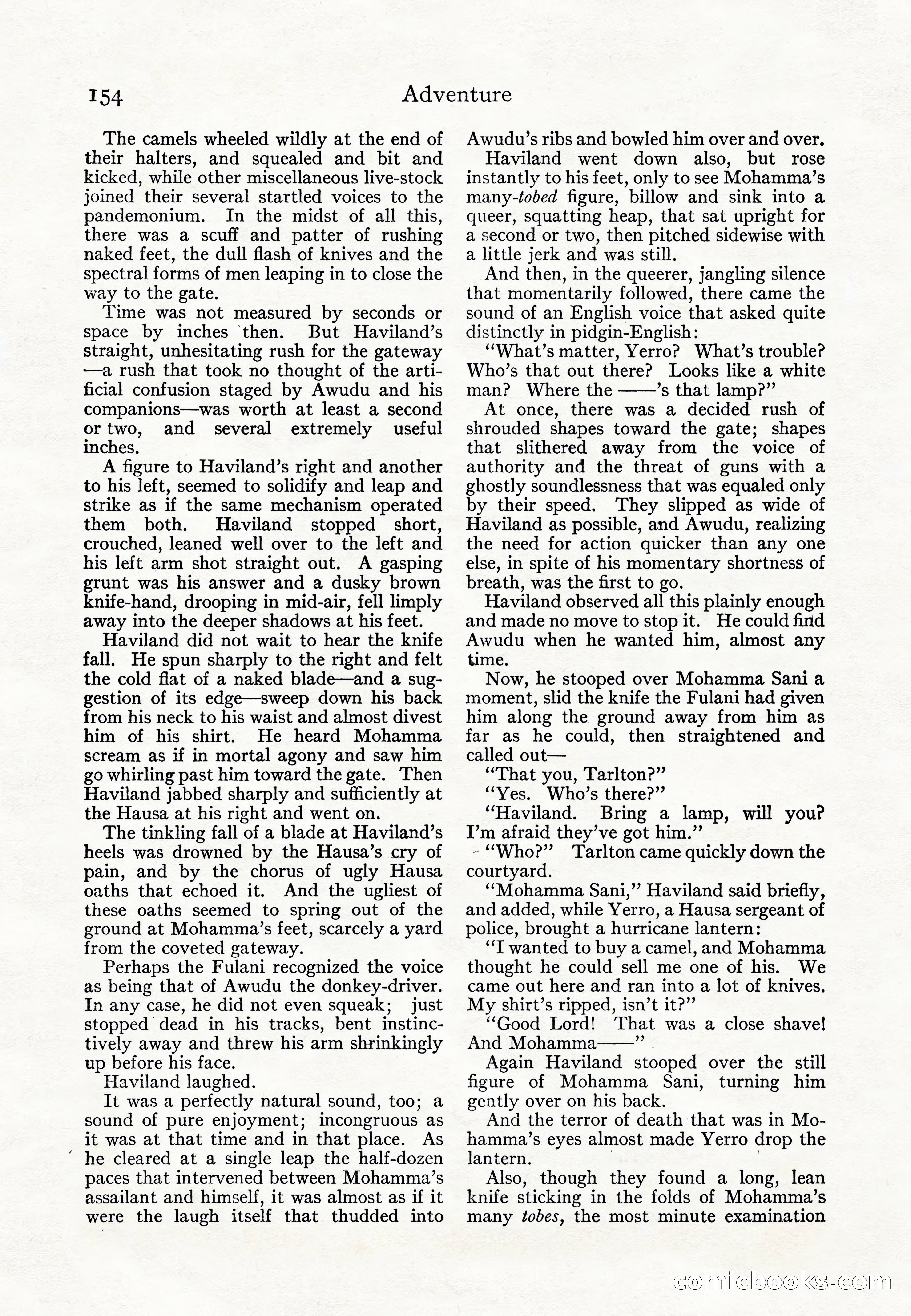 Adventure Magazine Cover — page 156 of 196