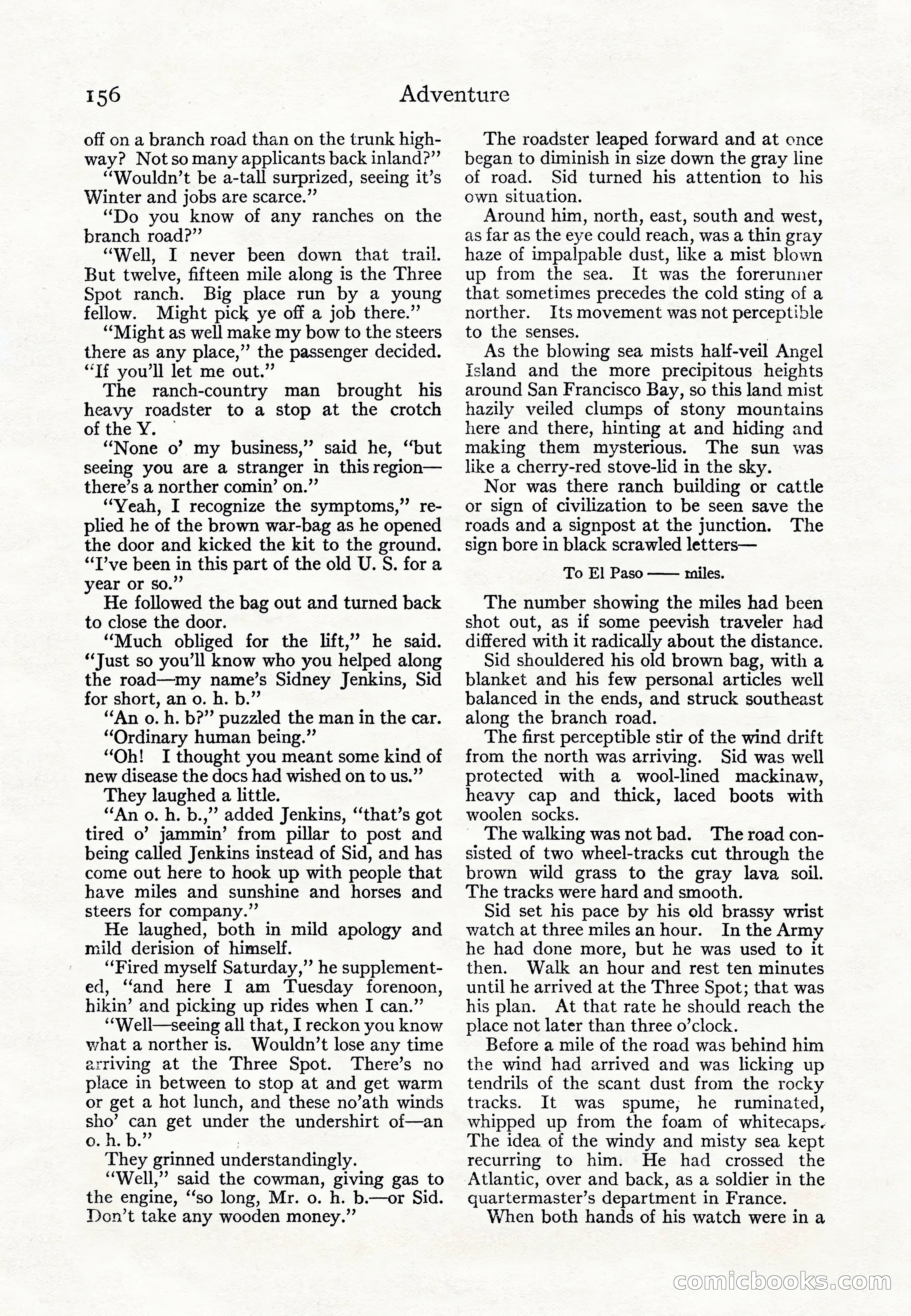 Adventure Magazine Cover — page 158 of 196