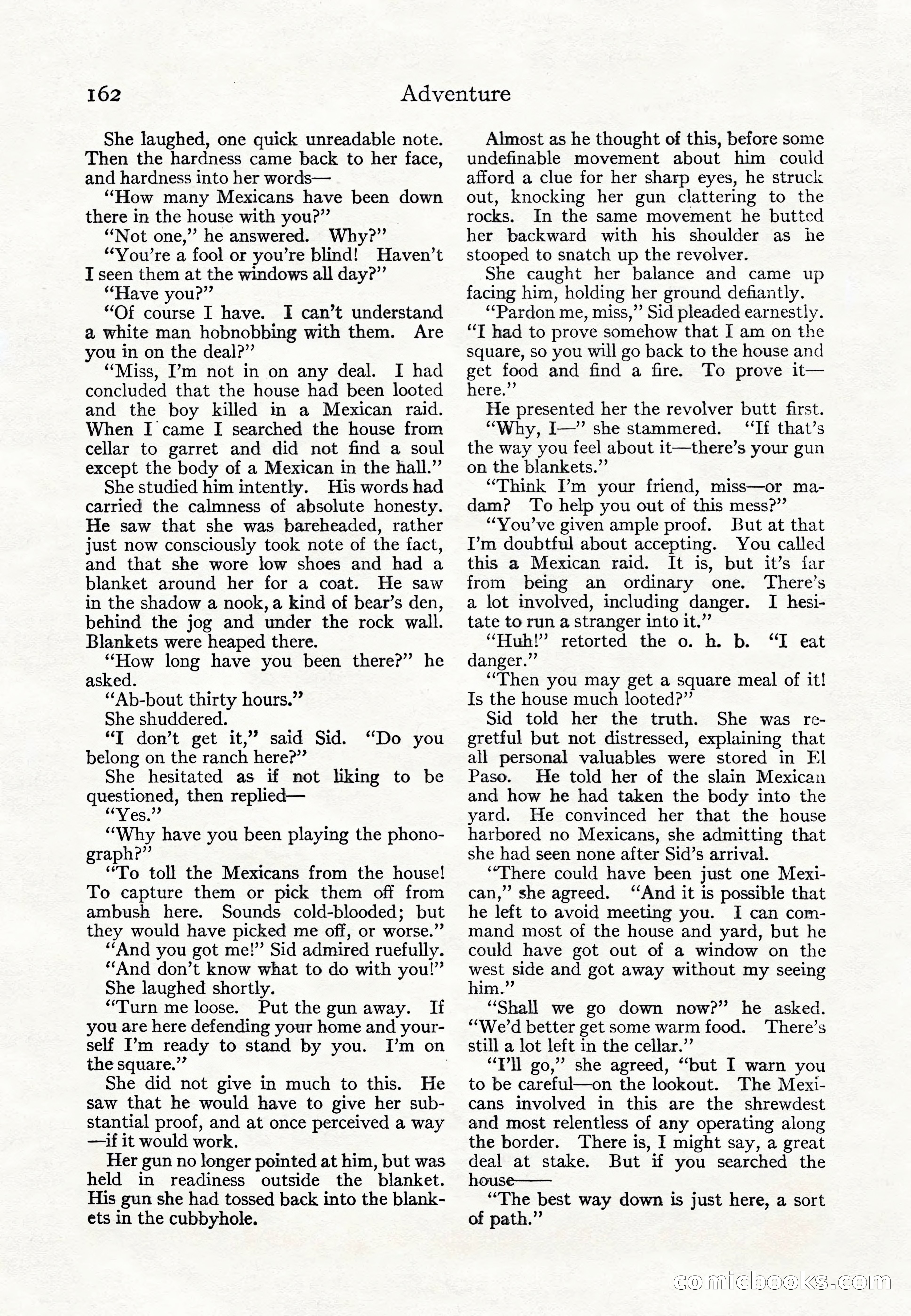 Adventure Magazine Cover — page 164 of 196