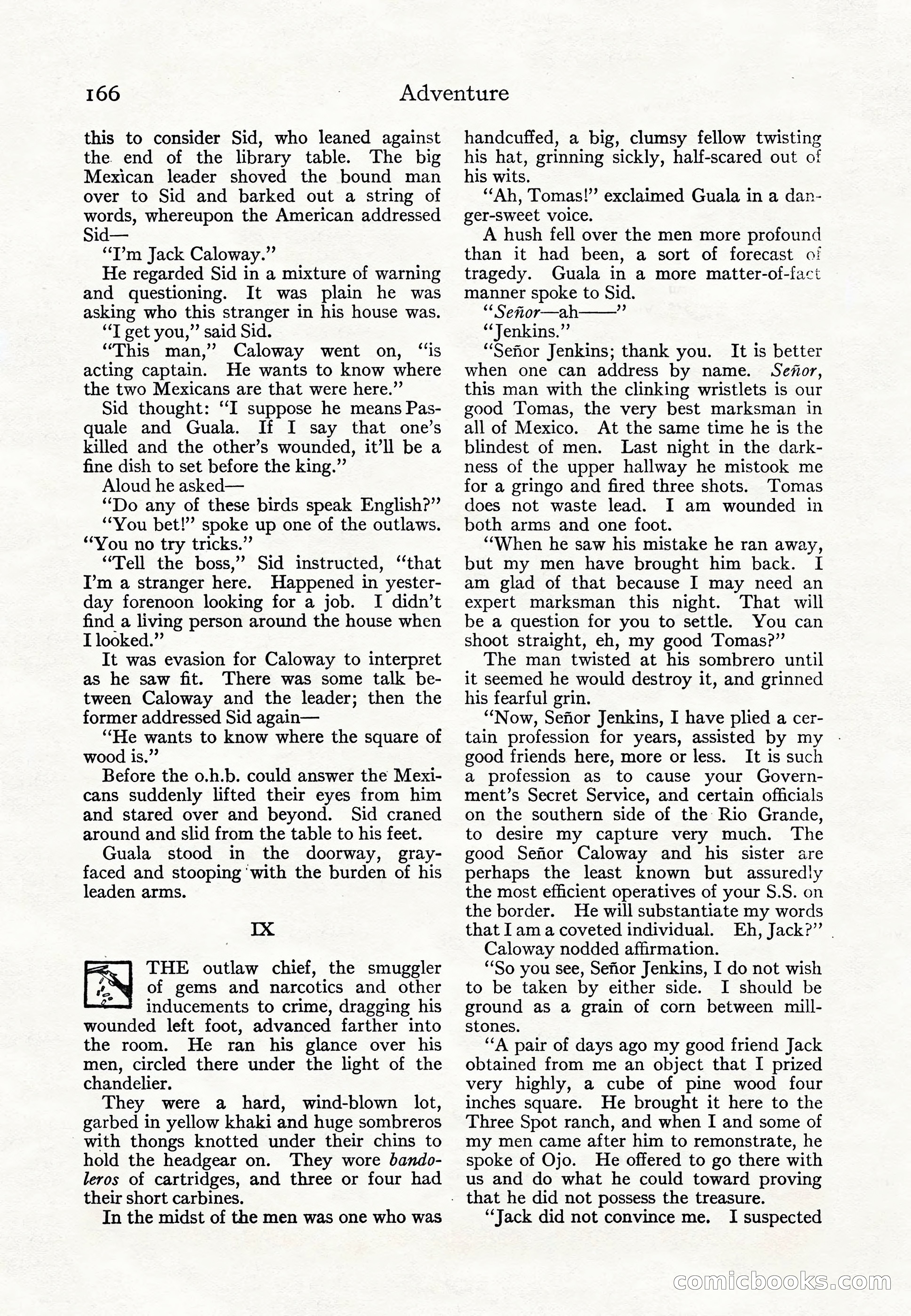 Adventure Magazine Cover — page 168 of 196