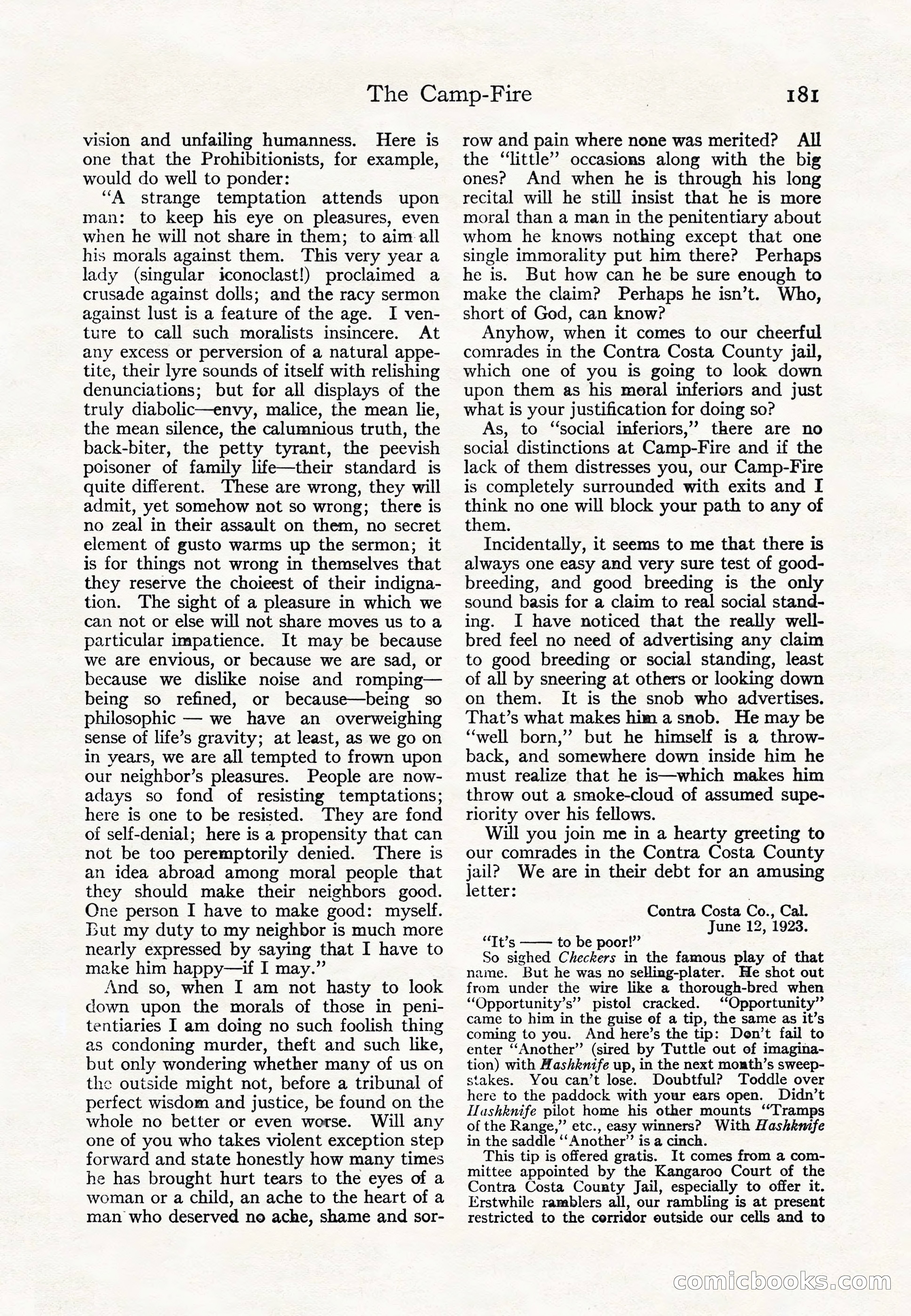 Adventure Magazine Cover — page 183 of 196