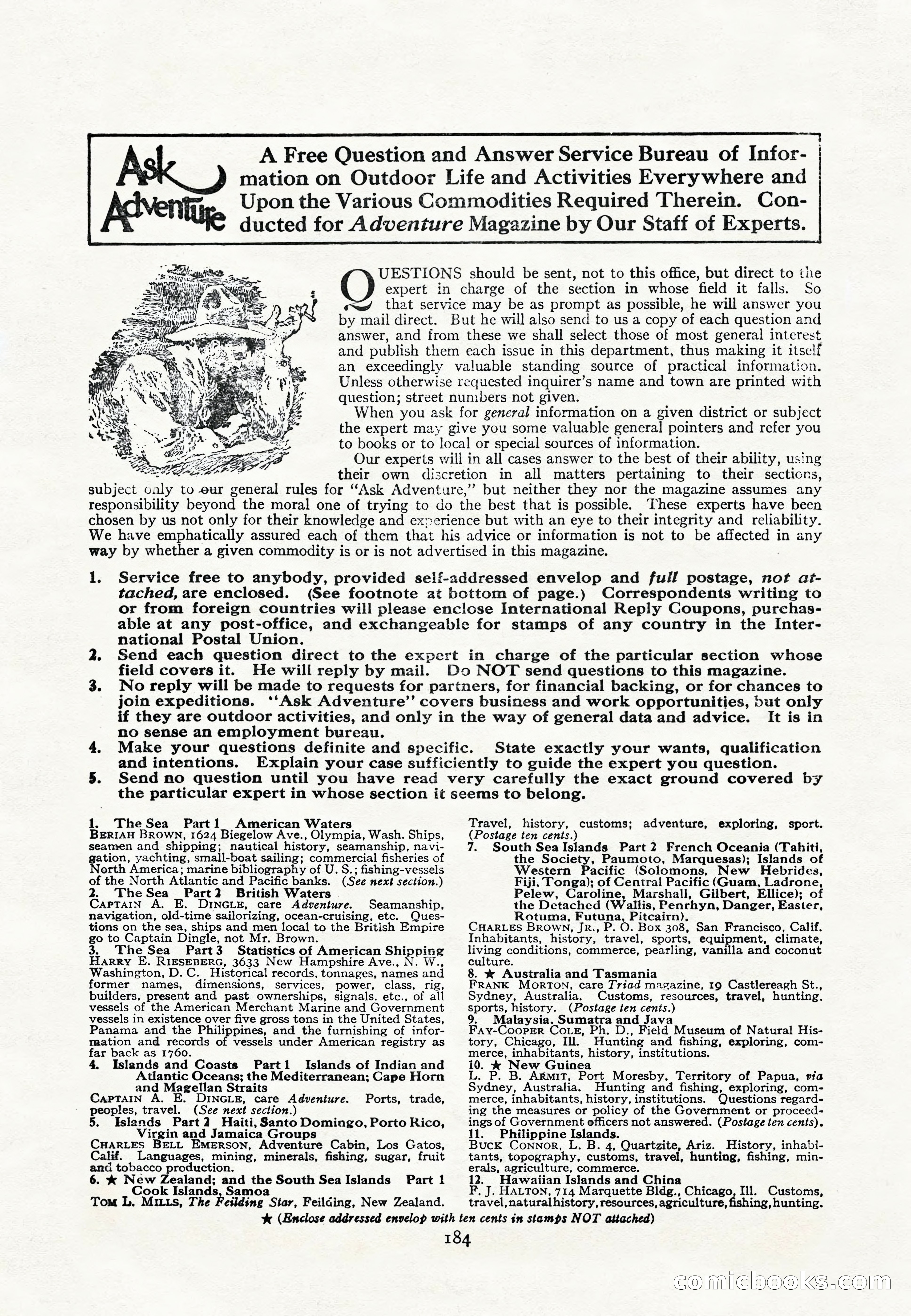 Adventure Magazine Cover — page 186 of 196