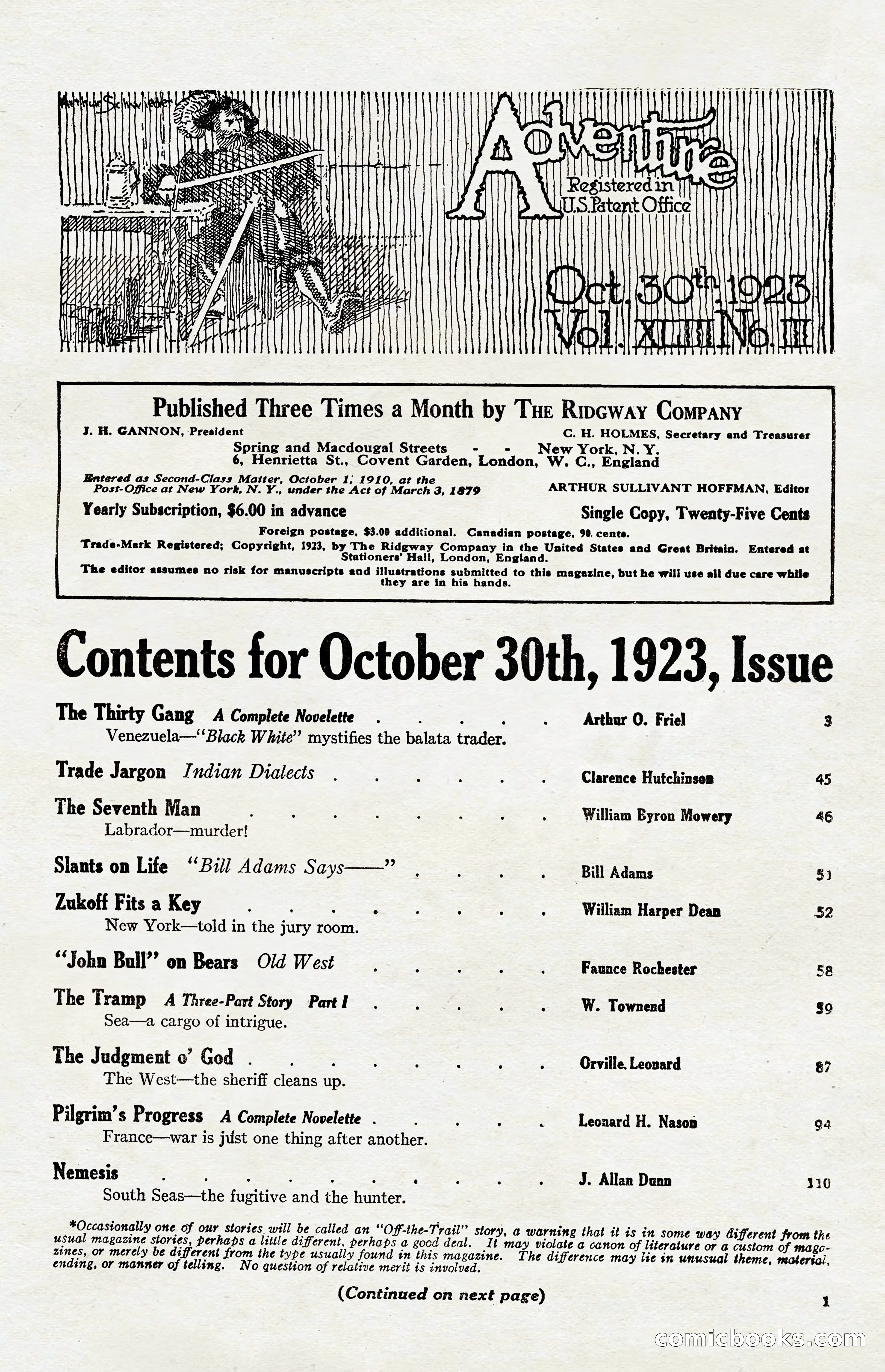 Adventure Magazine Cover — page 7 of 200