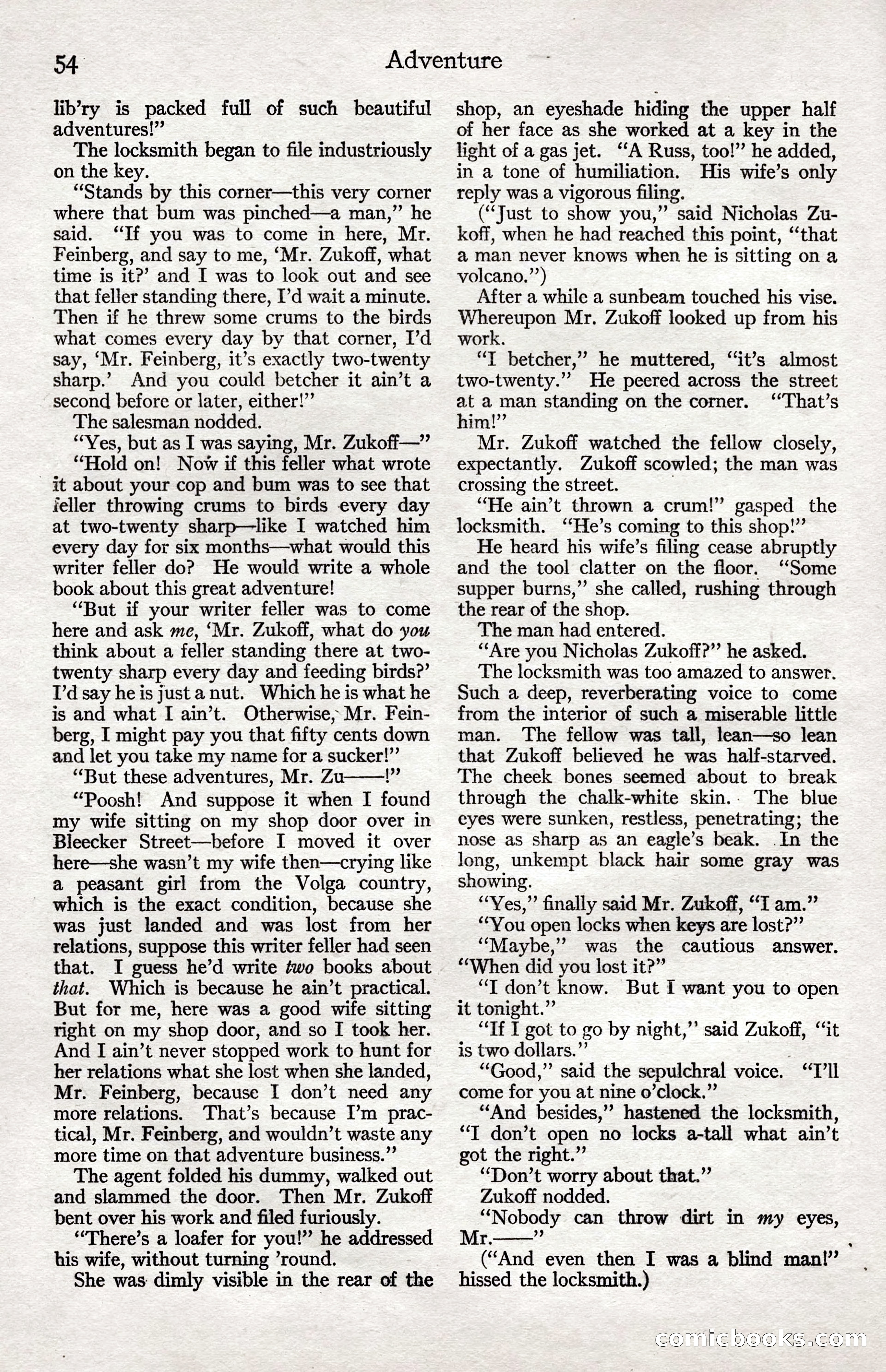 Adventure Magazine Cover — page 60 of 200