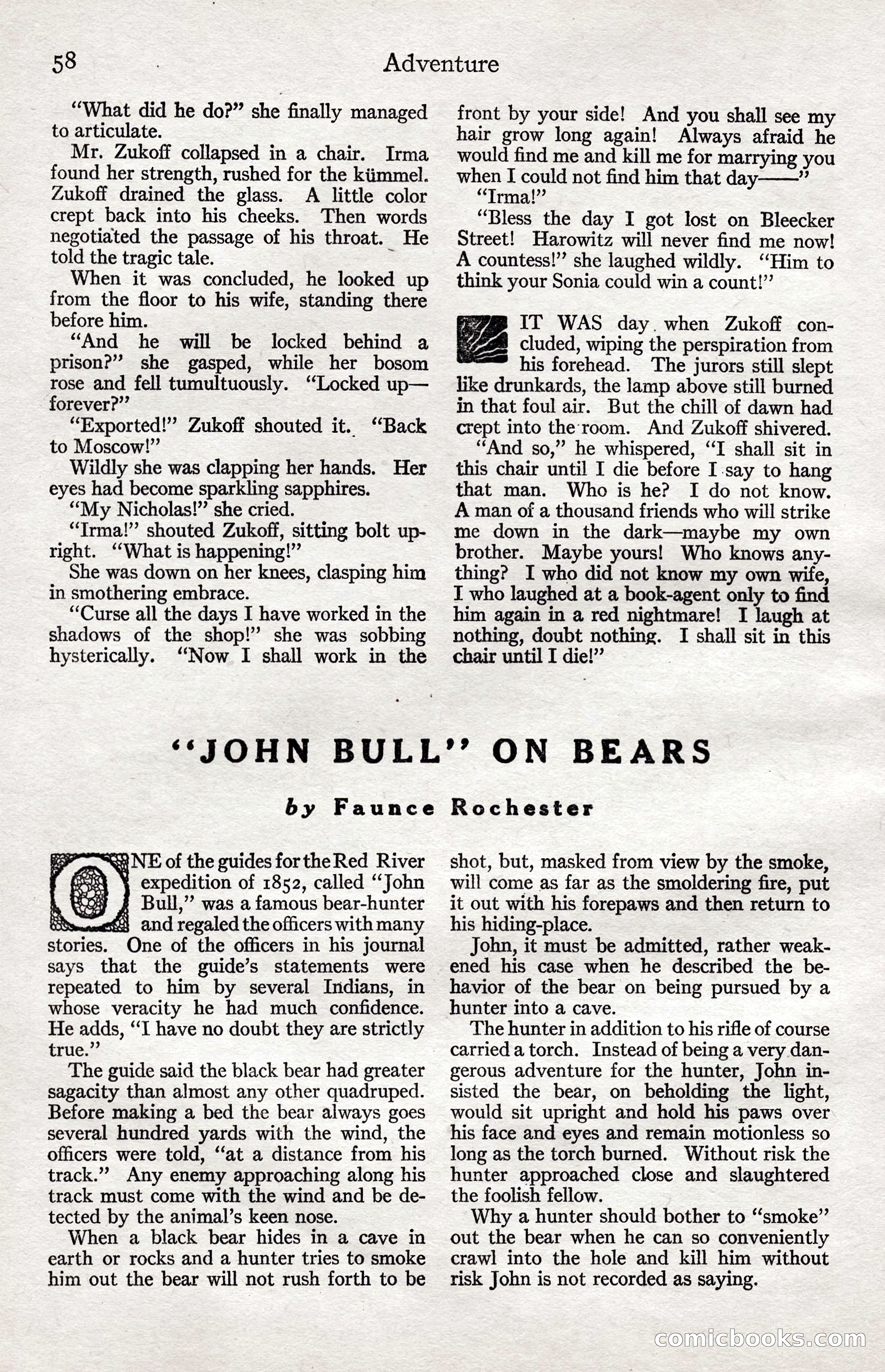 Adventure Magazine Cover — page 64 of 200