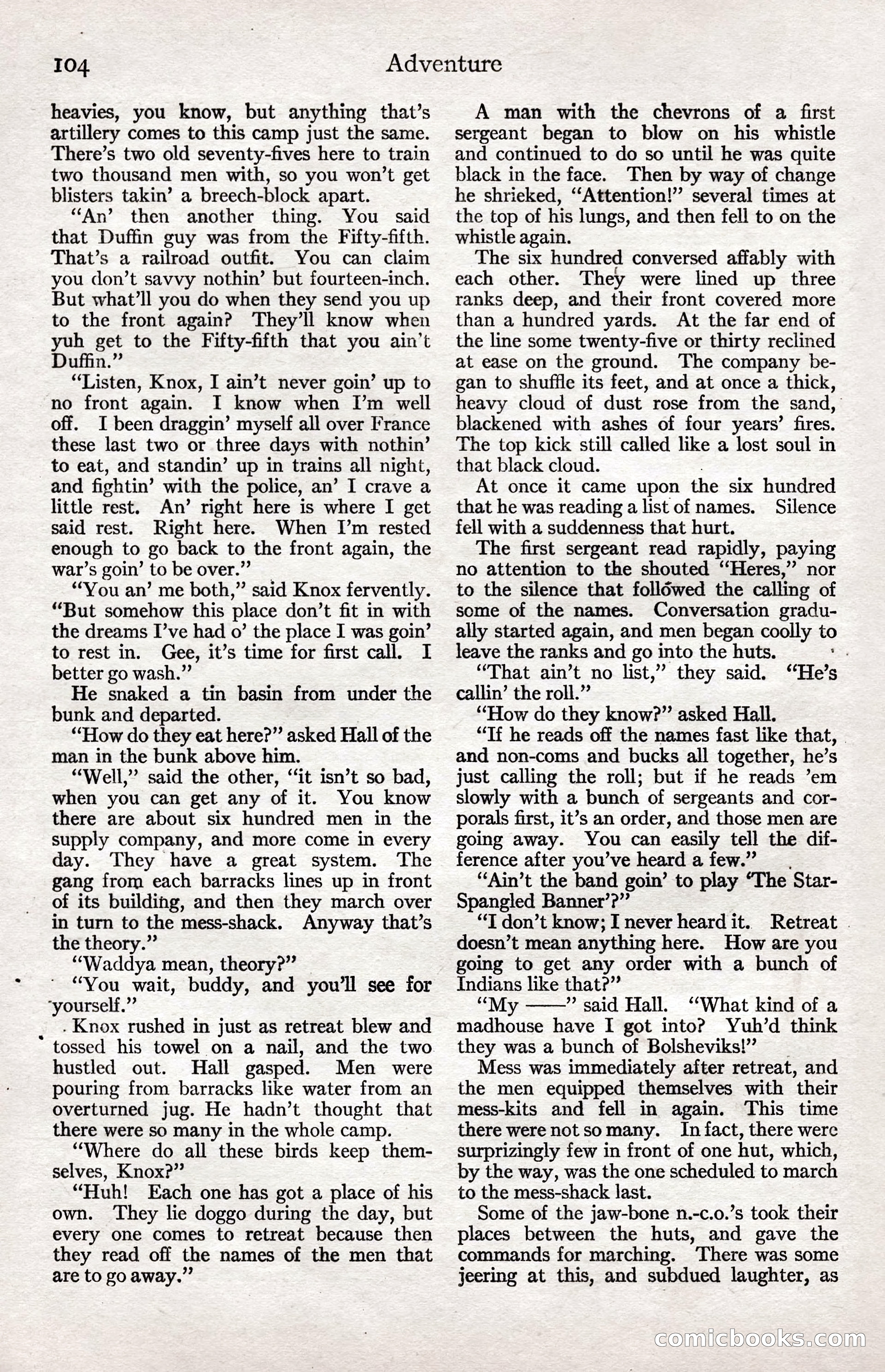 Adventure Magazine Cover — page 110 of 200