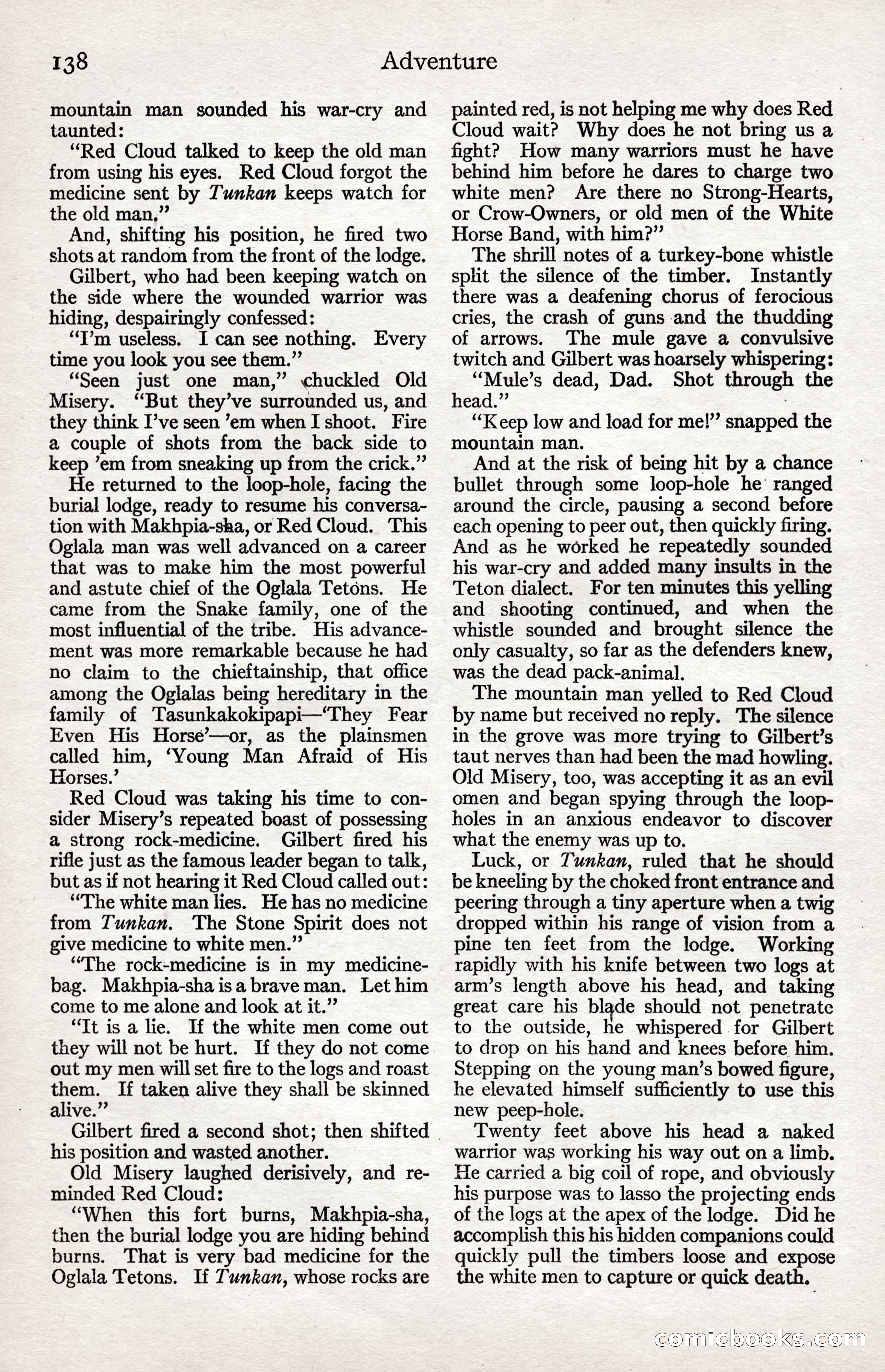 Adventure Magazine Cover — page 144 of 200