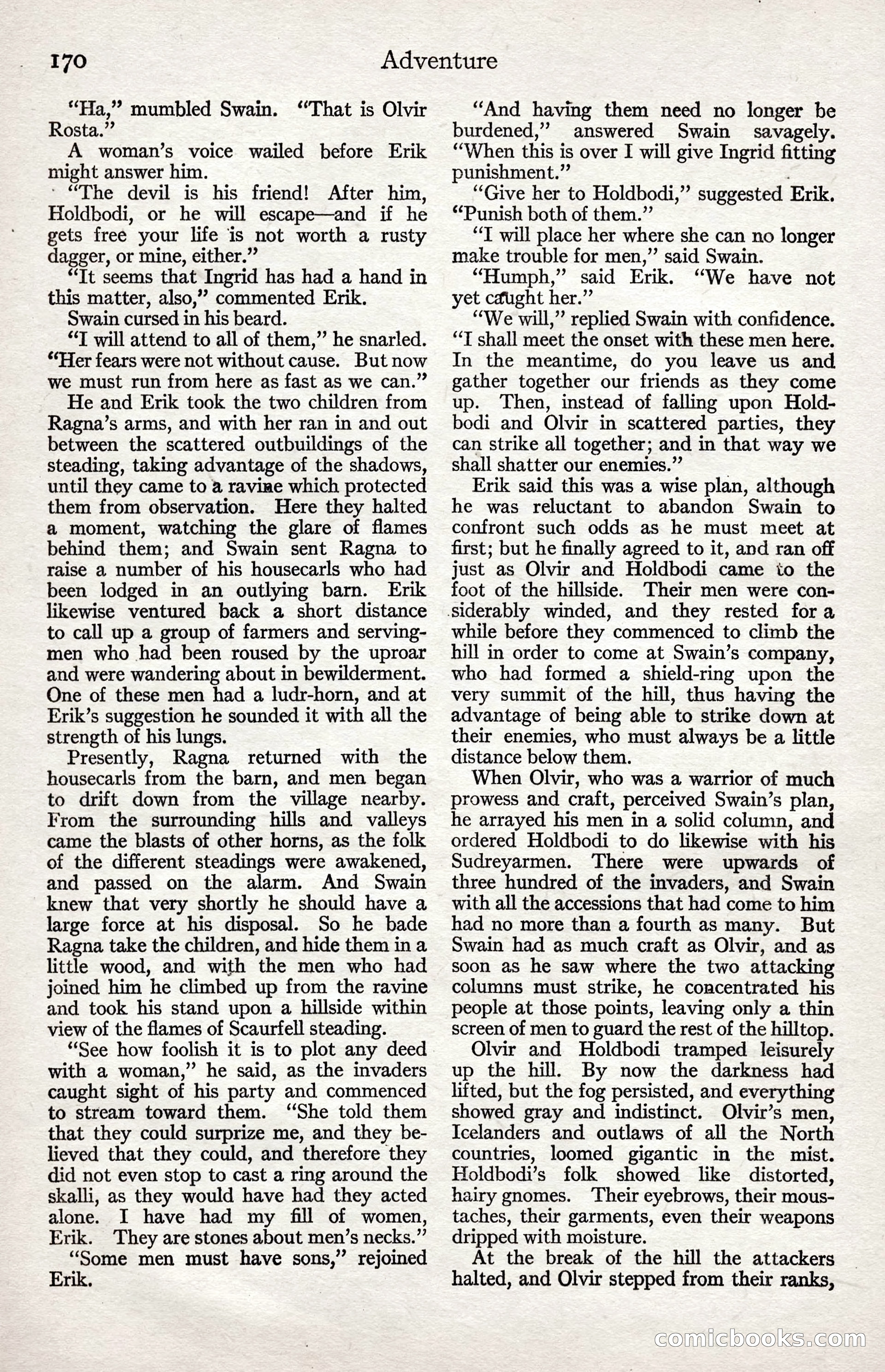 Adventure Magazine Cover — page 176 of 200