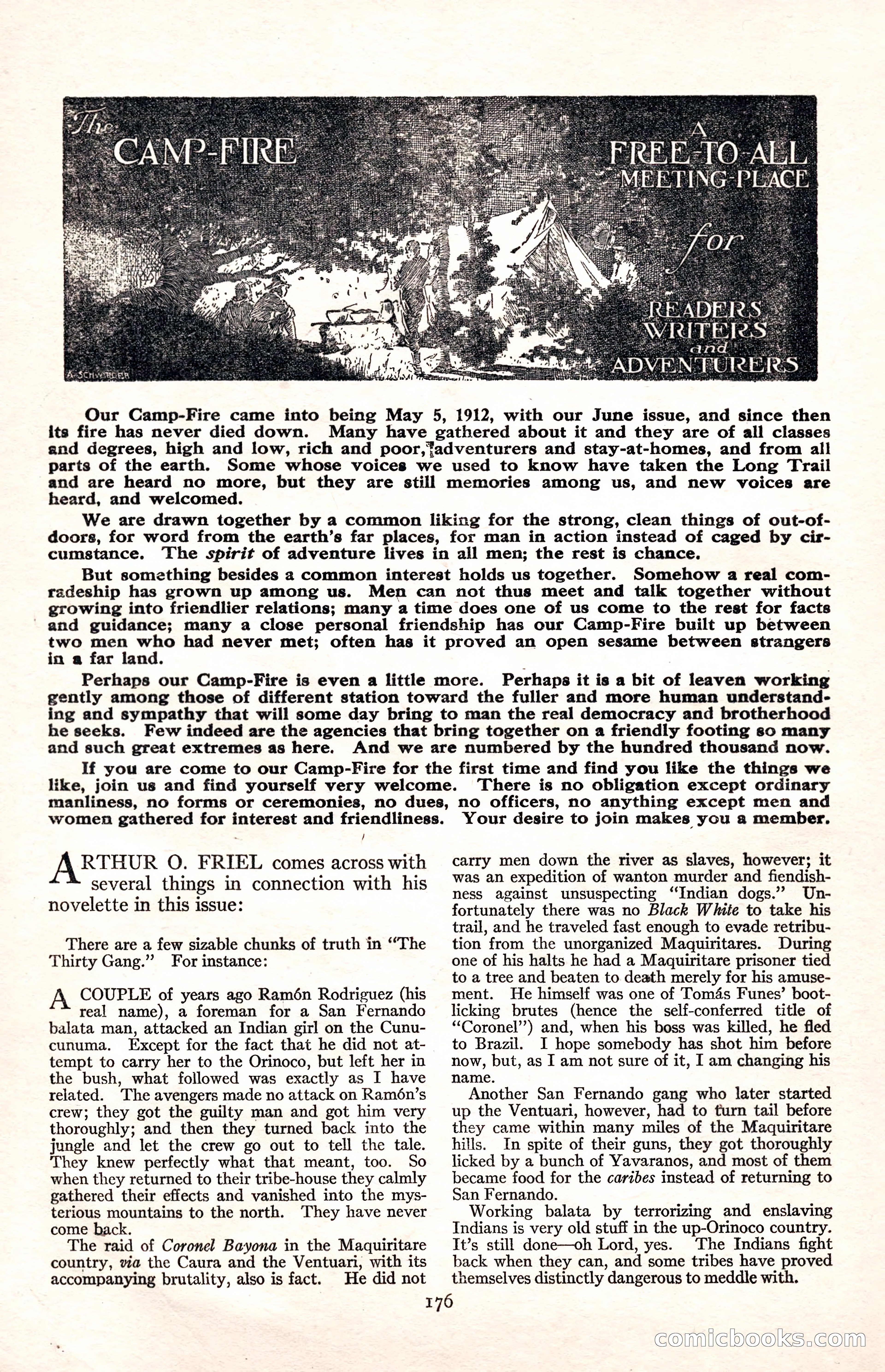 Adventure Magazine Cover — page 182 of 200