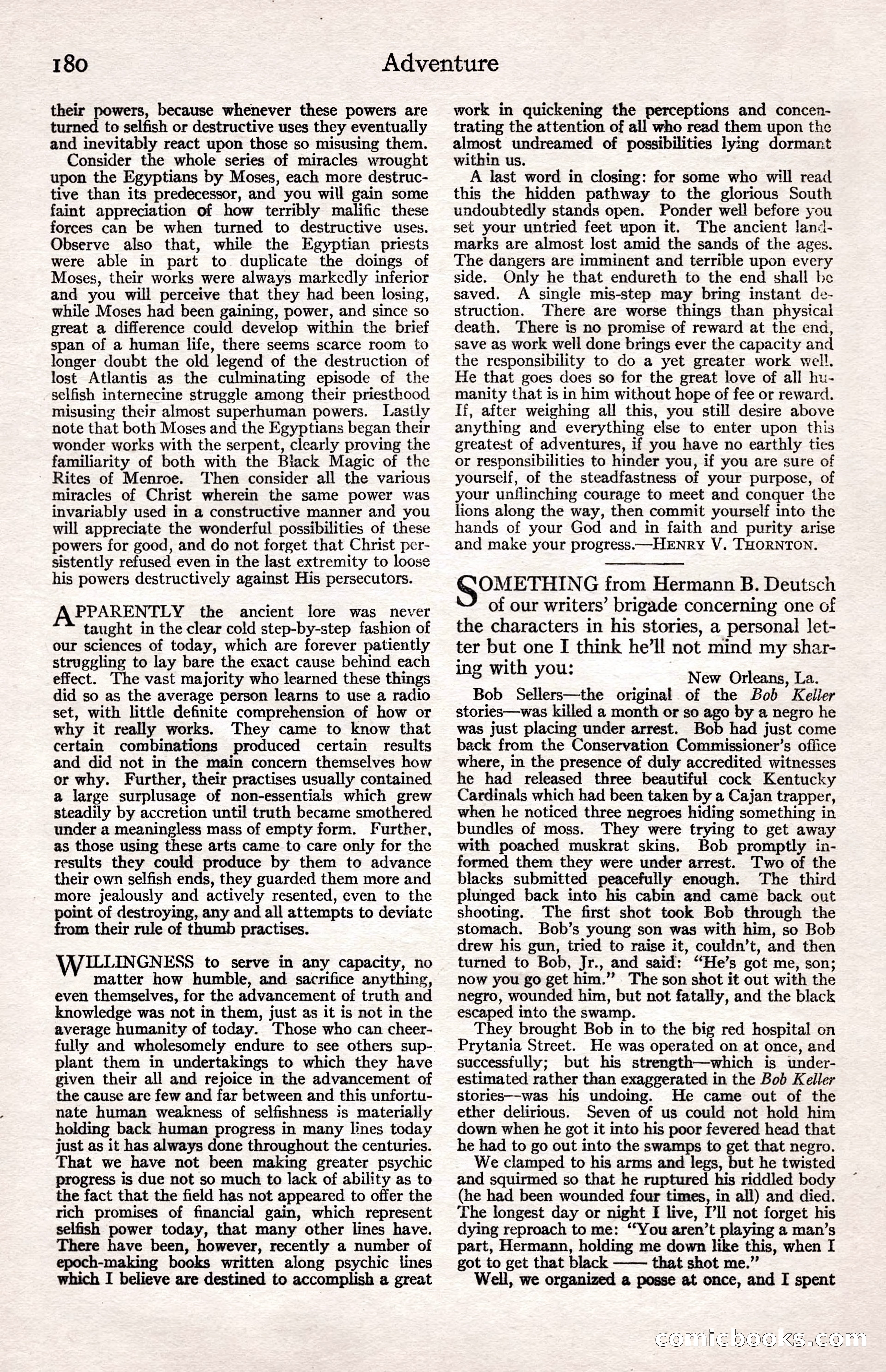 Adventure Magazine Cover — page 186 of 200