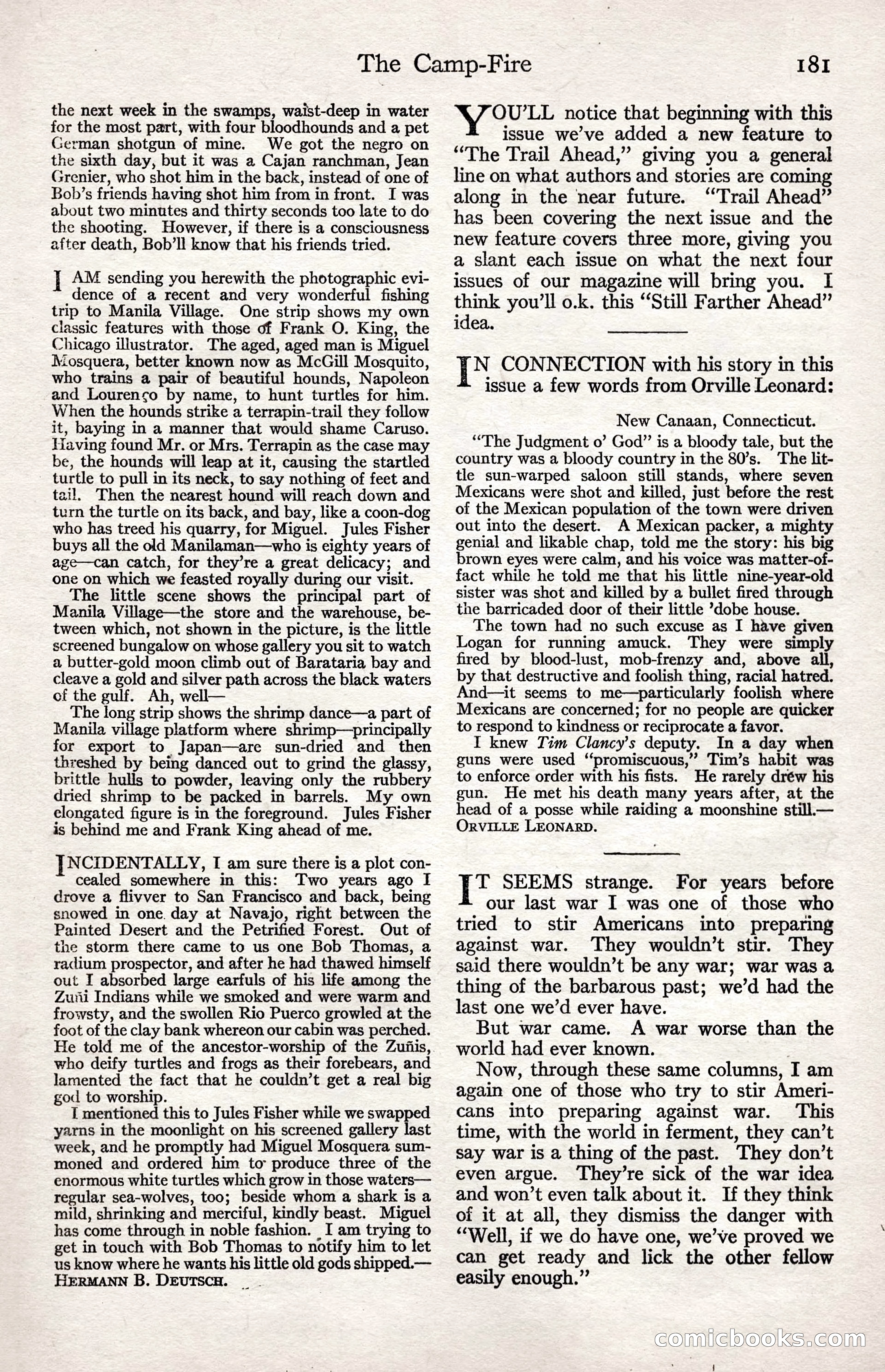 Adventure Magazine Cover — page 187 of 200