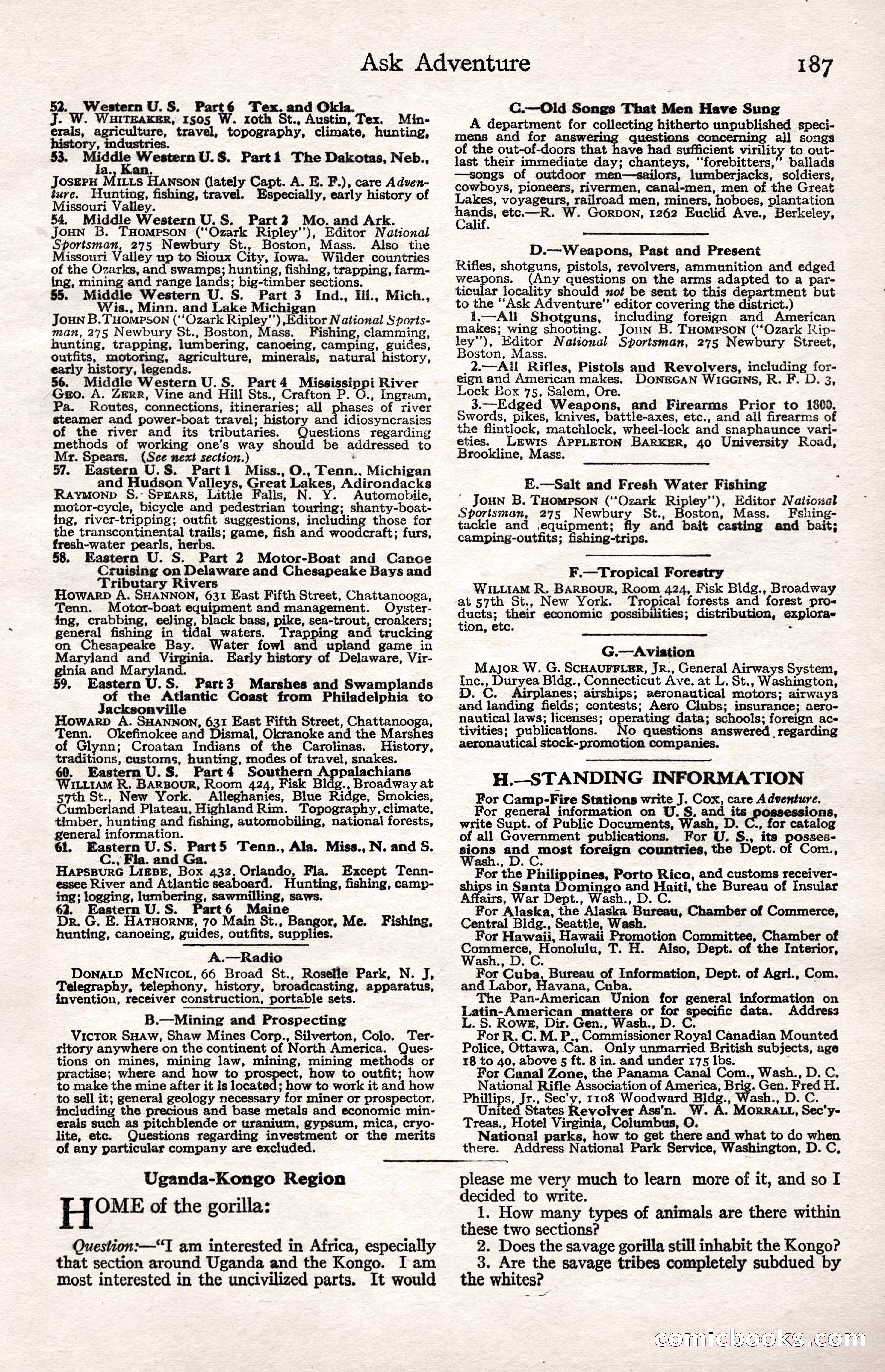 Adventure Magazine Cover — page 193 of 200