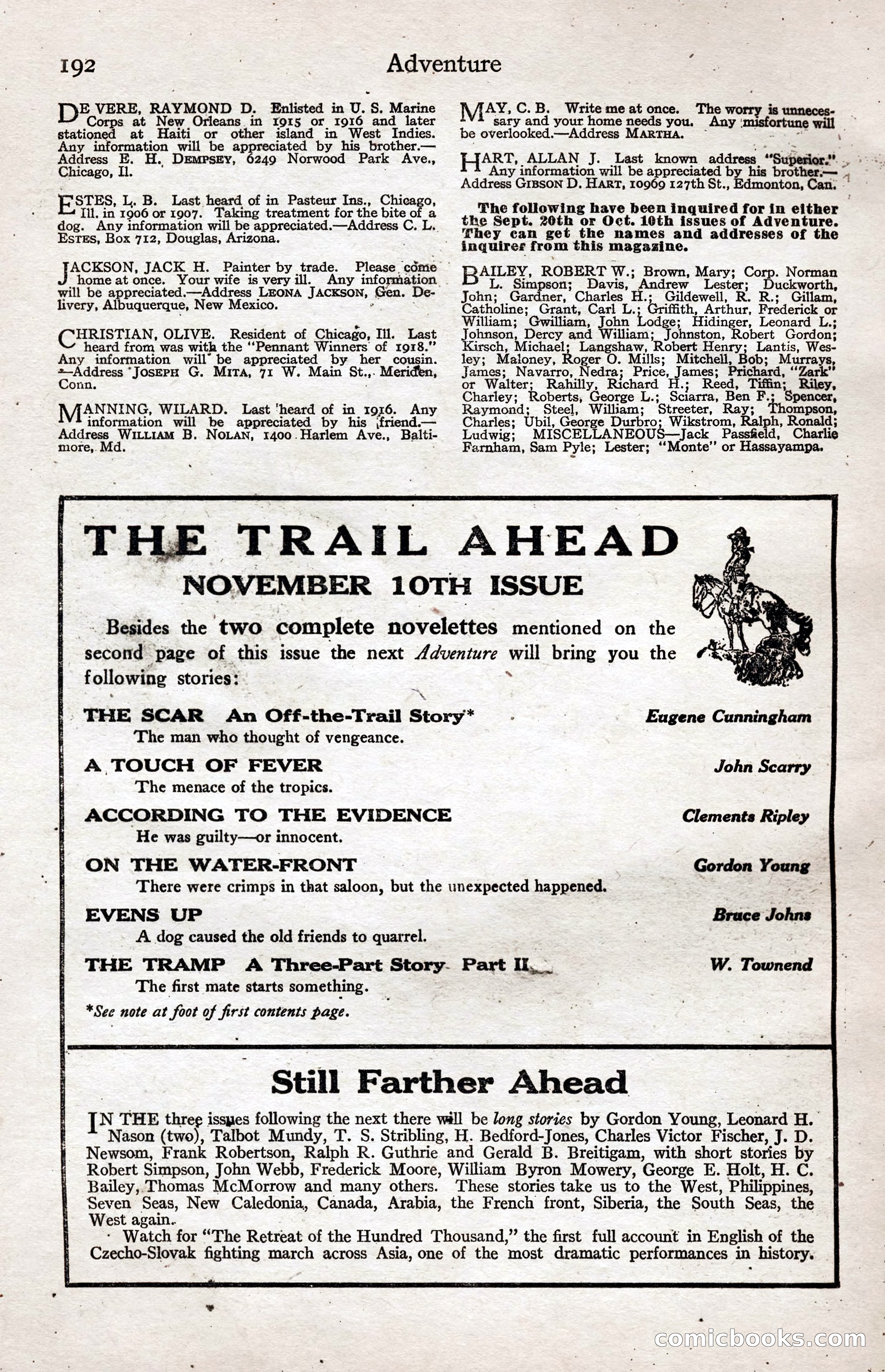 Adventure Magazine Cover — page 198 of 200