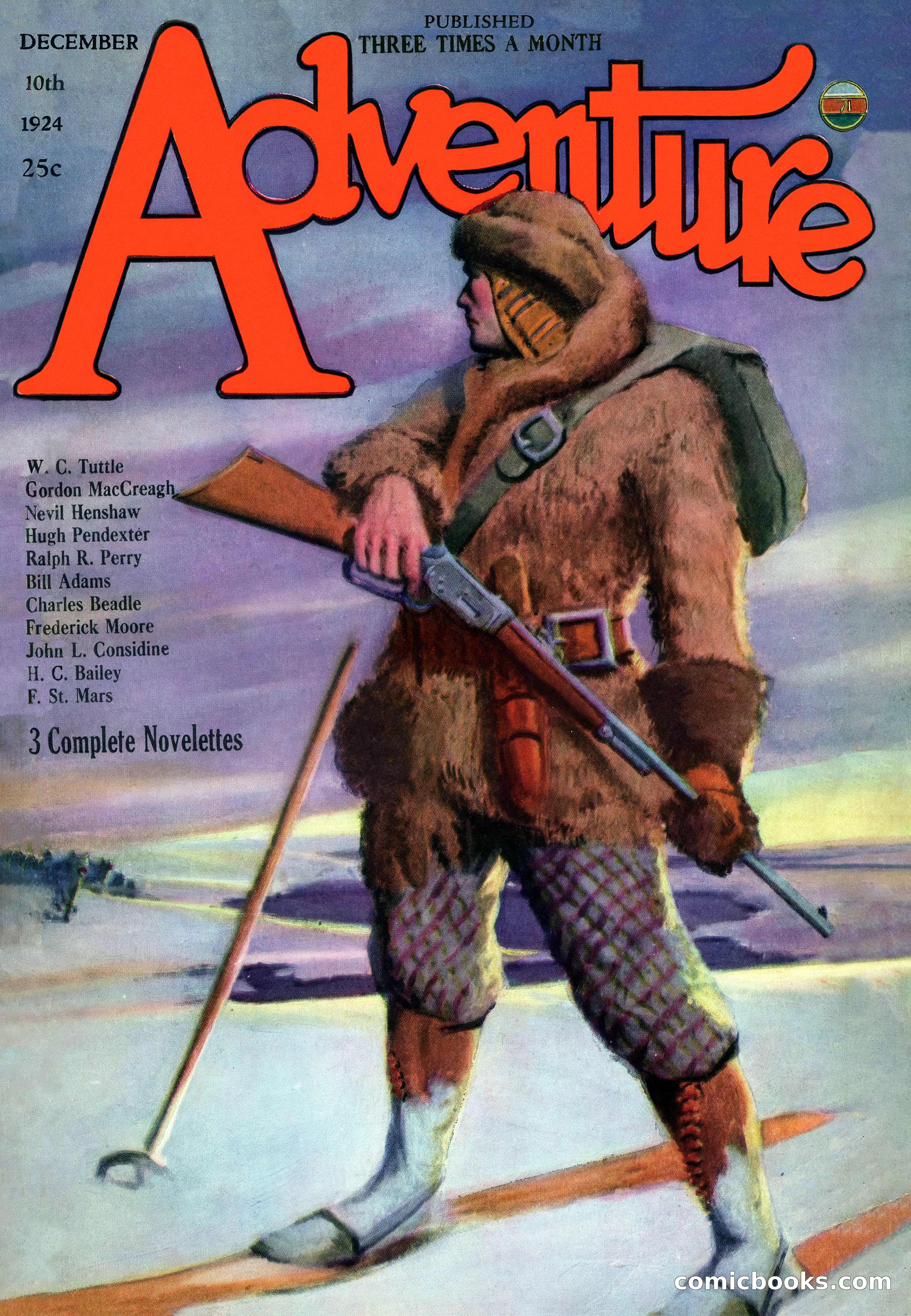 Adventure Magazine, December 10, 1924 — page 1 of 216