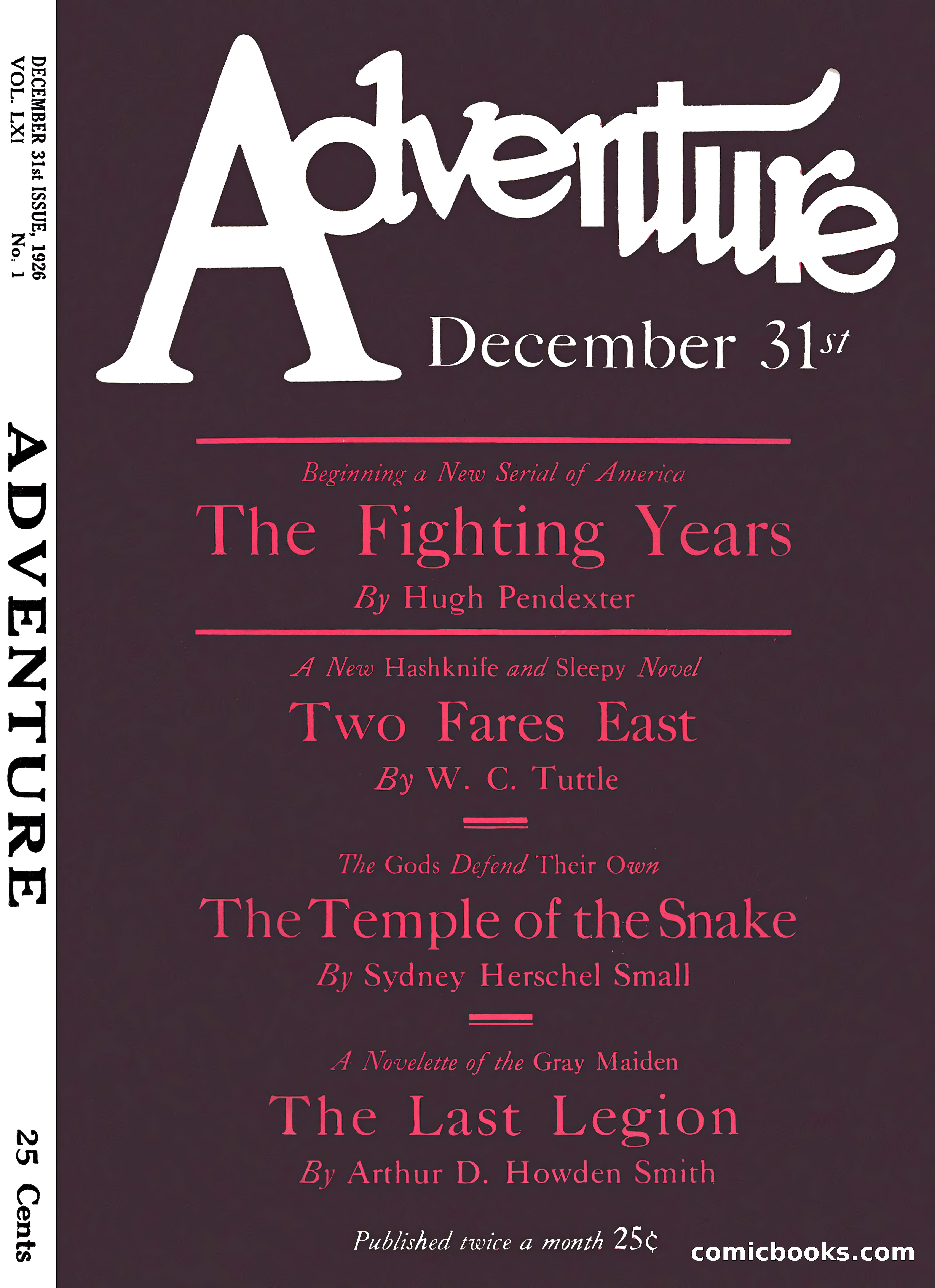 Adventure Magazine Cover — page 1 of 212