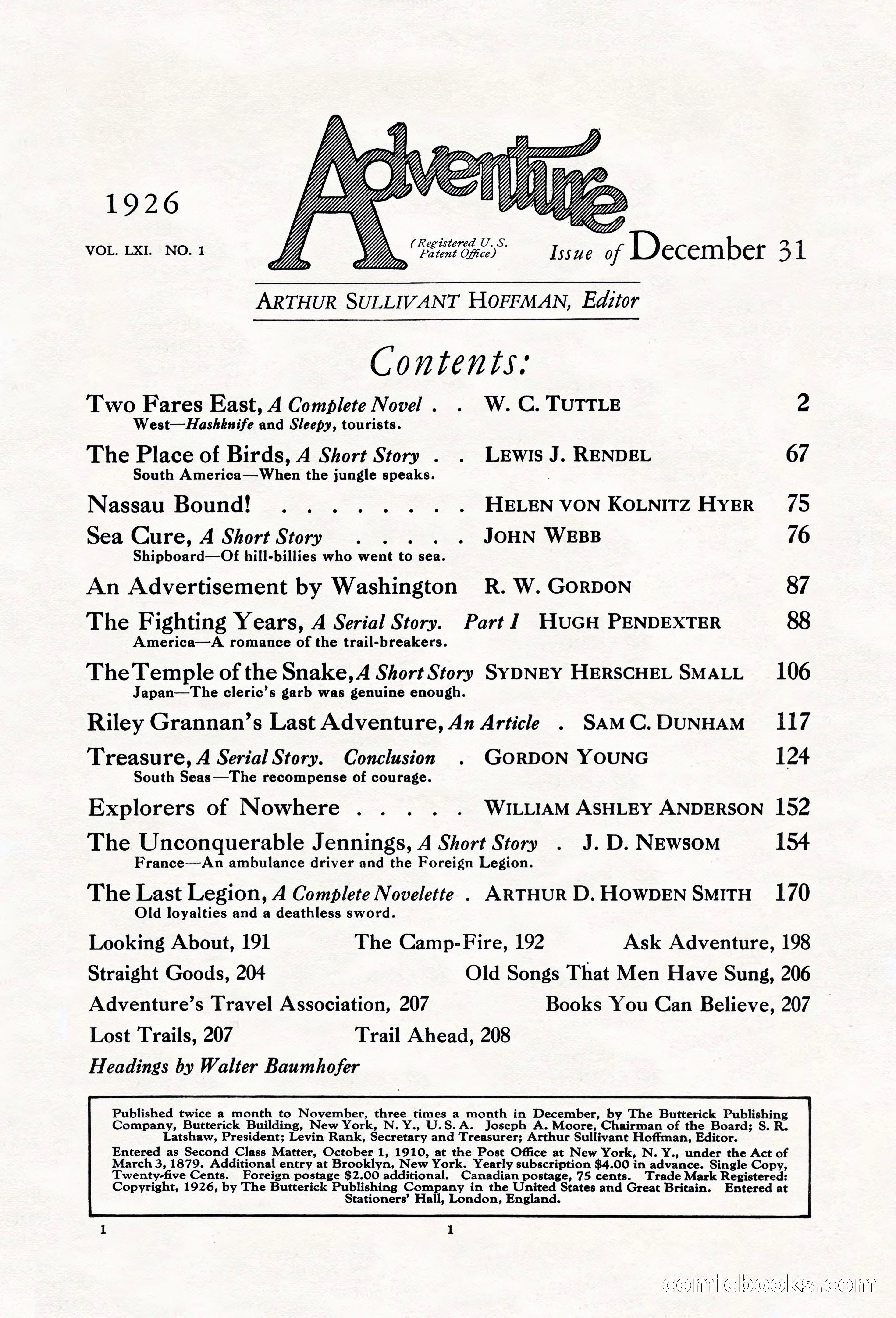 Adventure Magazine Cover — page 3 of 212