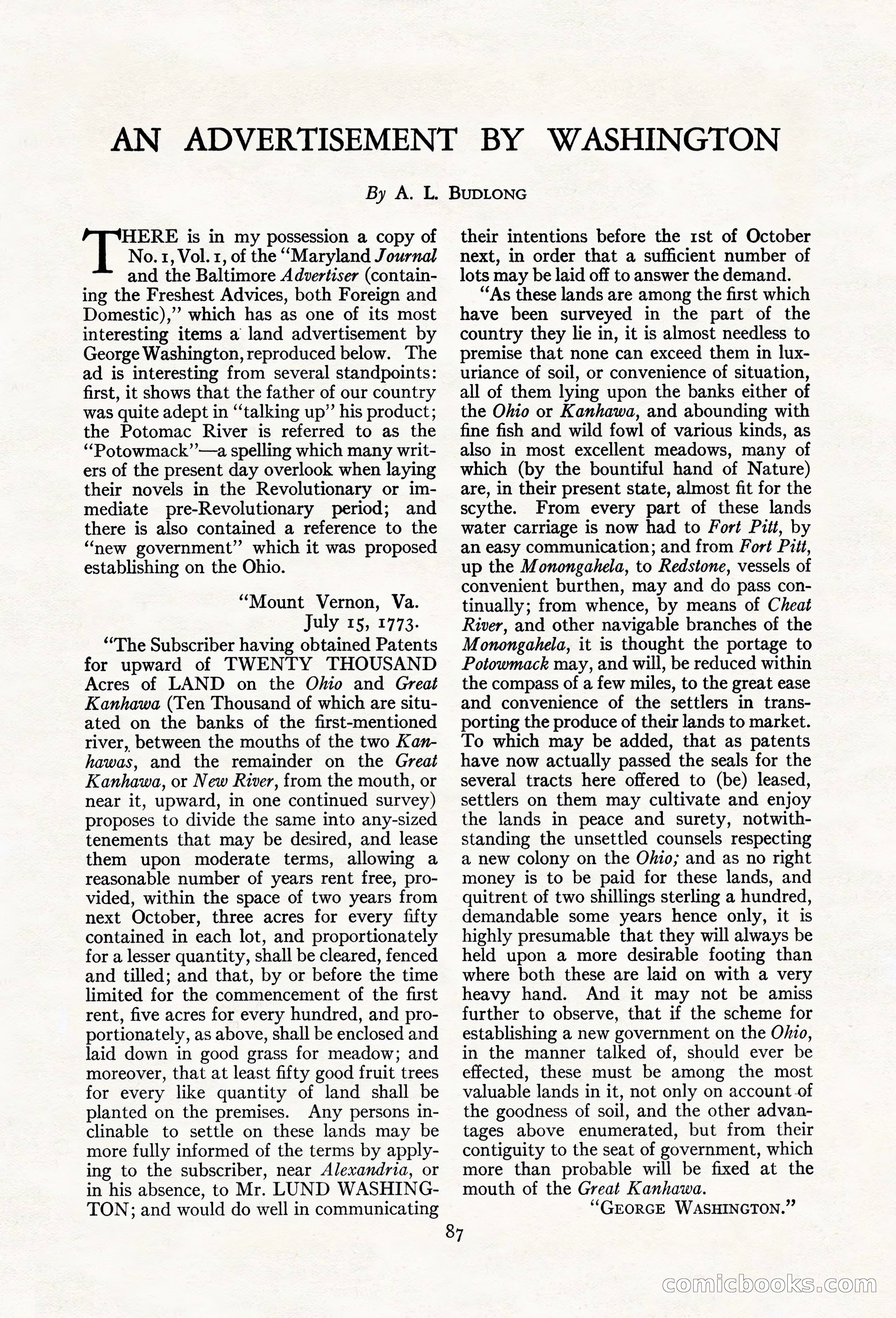 Adventure Magazine Cover — page 89 of 212