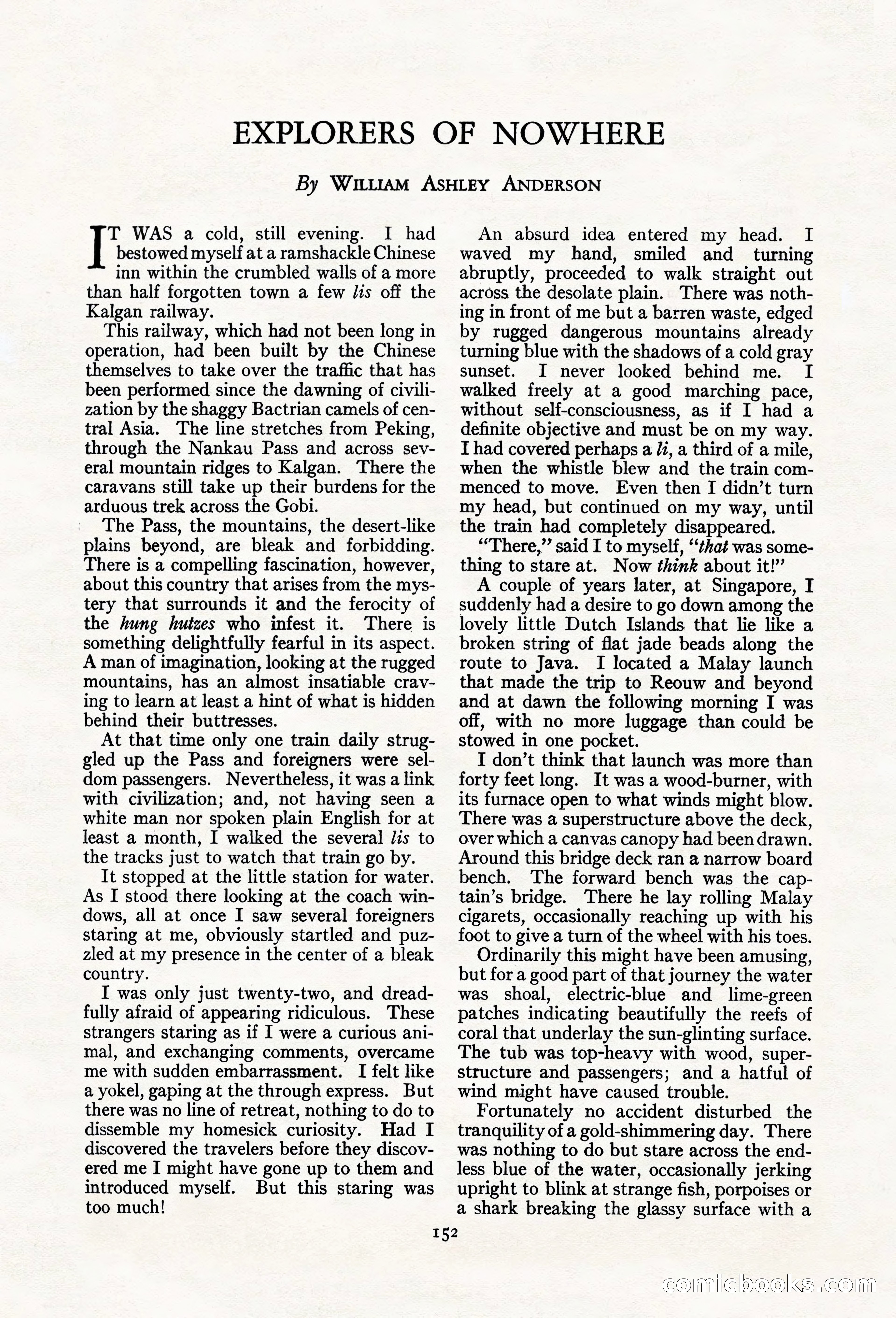 Adventure Magazine Cover — page 154 of 212