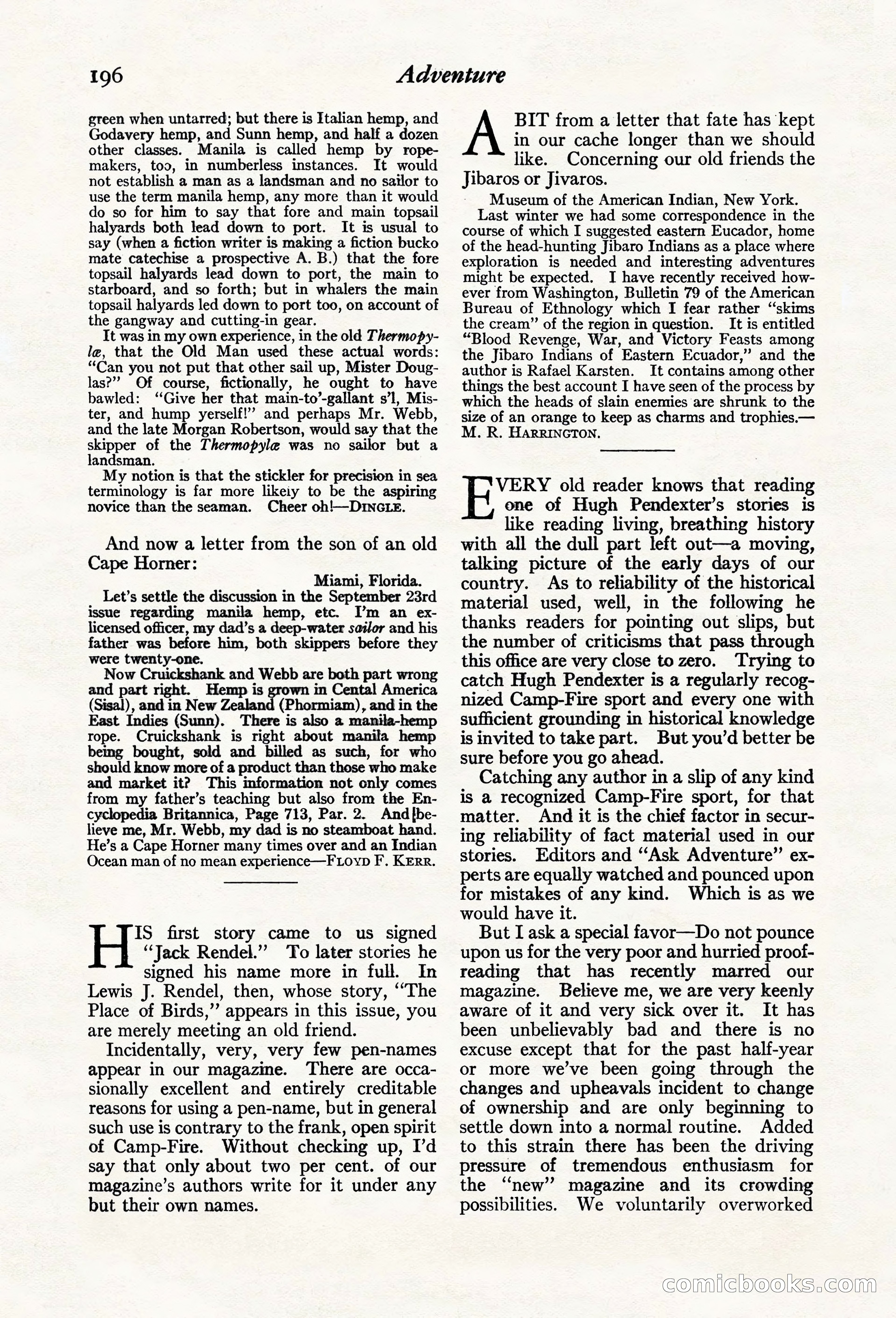 Adventure Magazine Cover — page 198 of 212