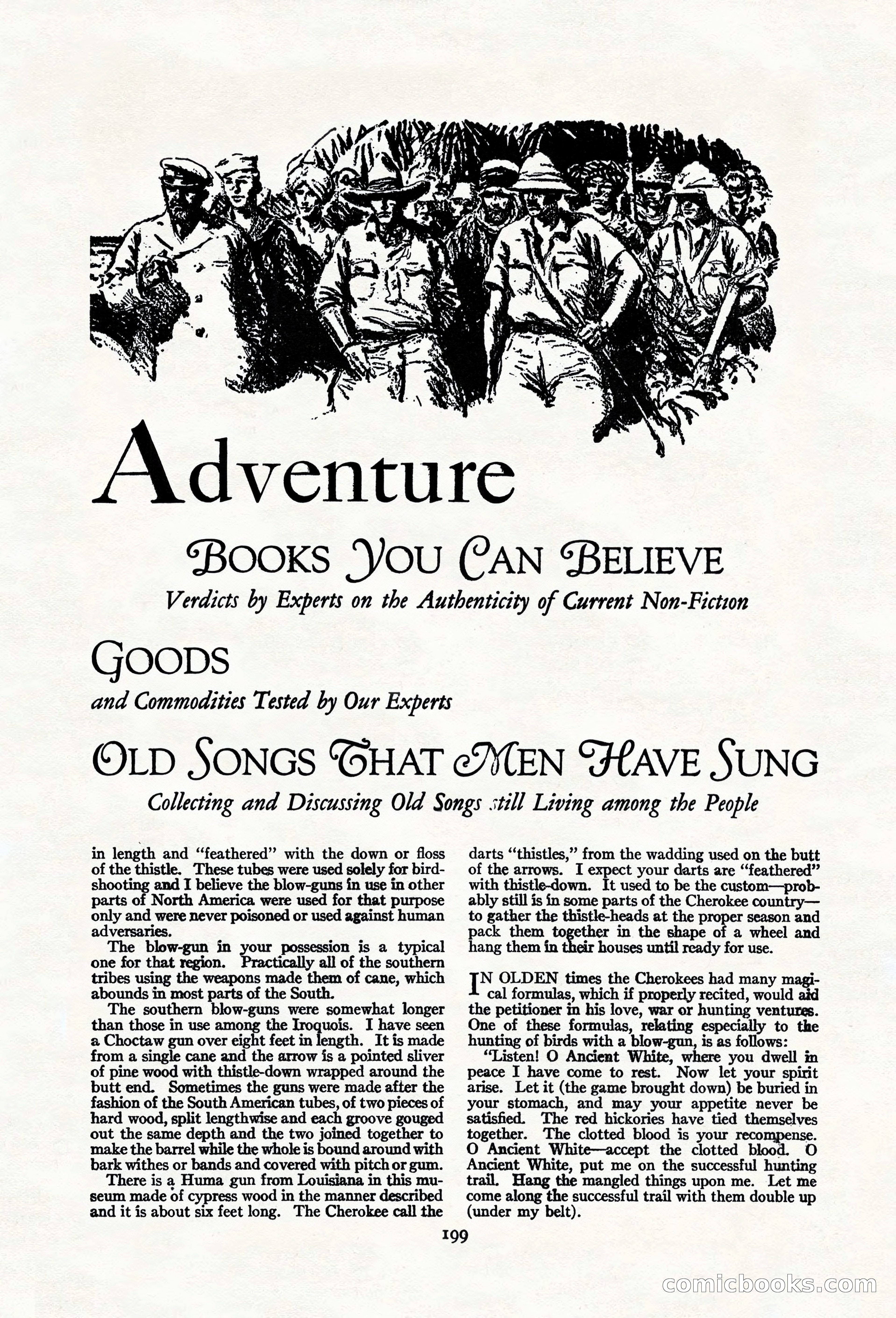 Adventure Magazine Cover — page 201 of 212