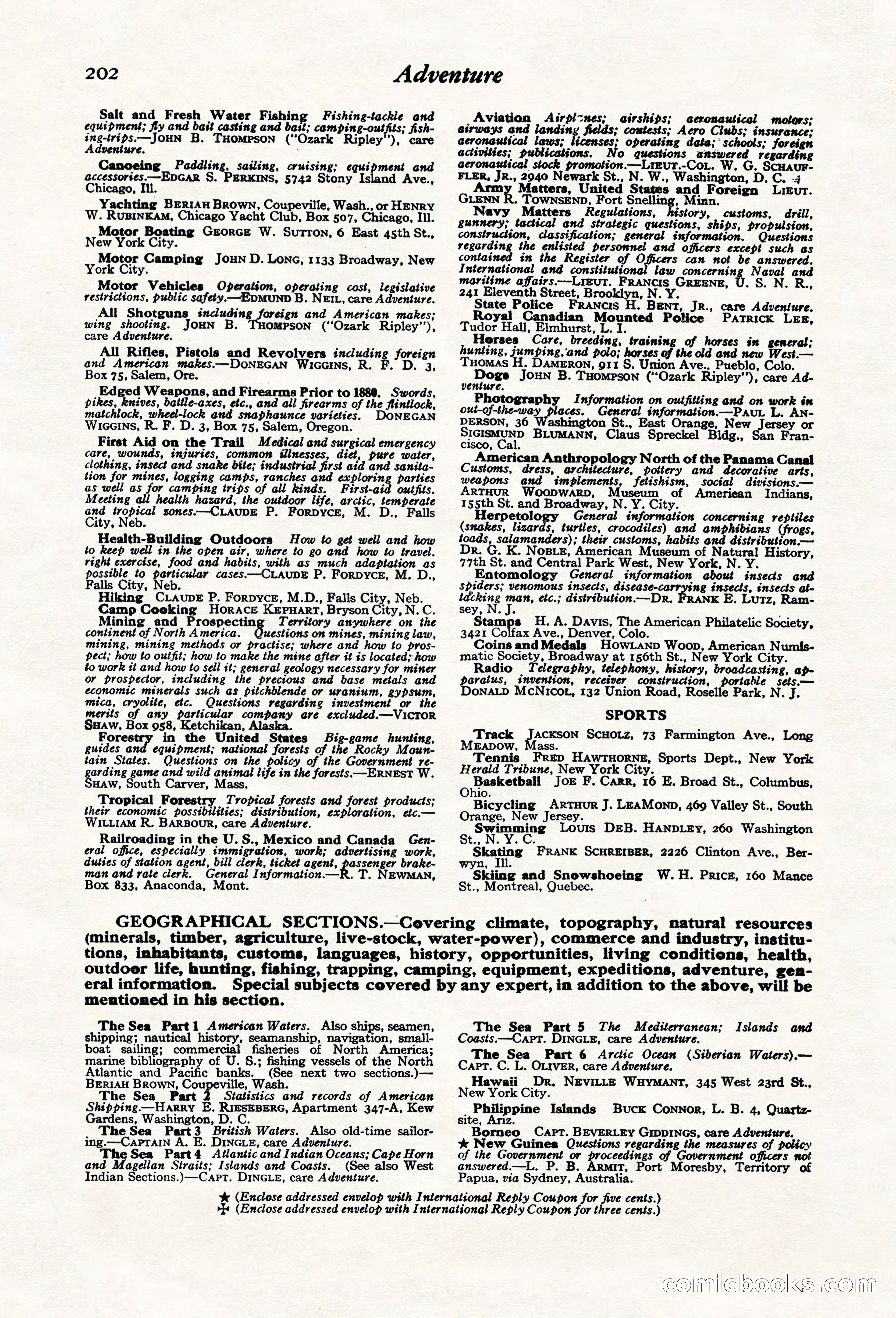 Adventure Magazine Cover — page 204 of 212