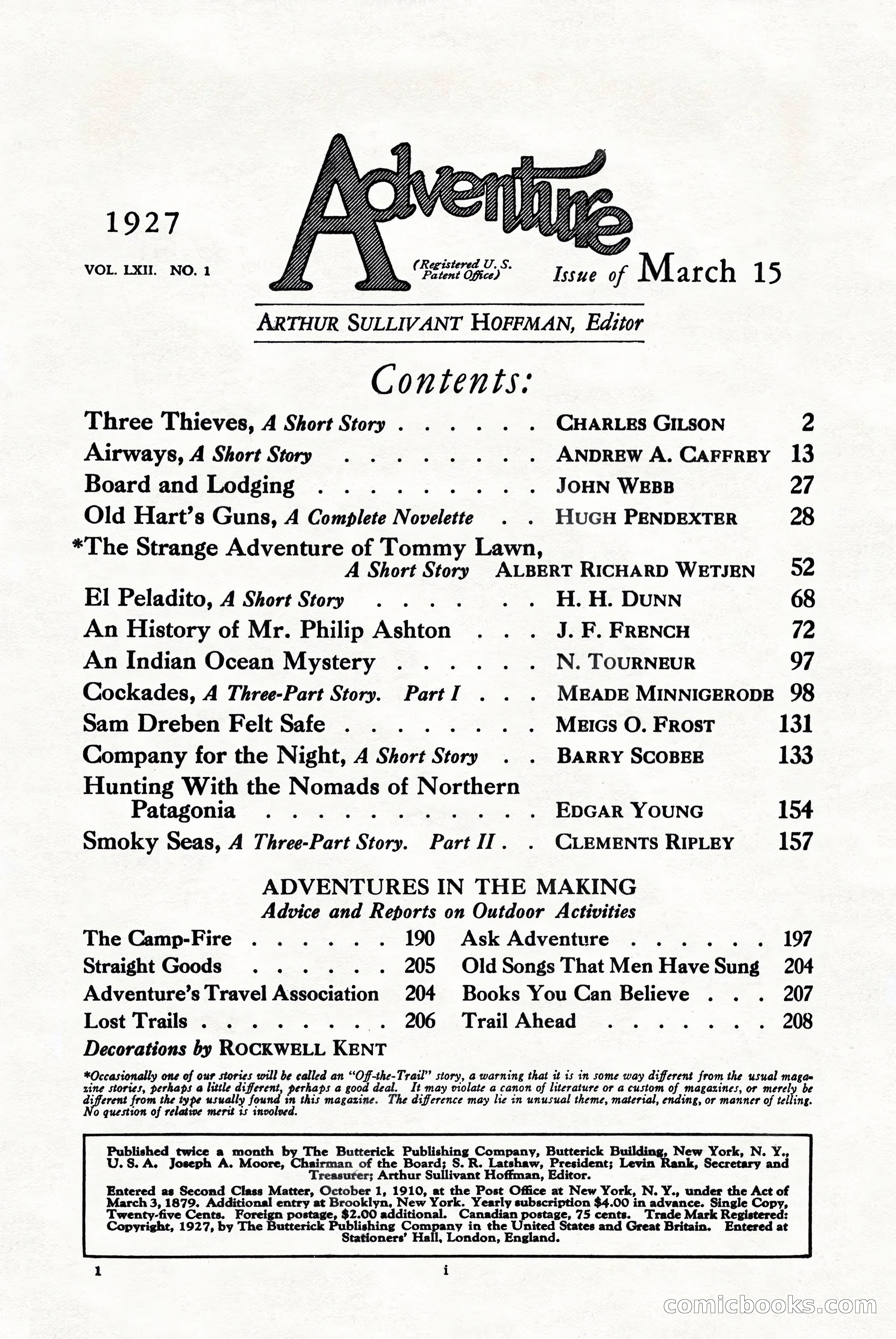 Adventure Magazine Cover — page 3 of 212