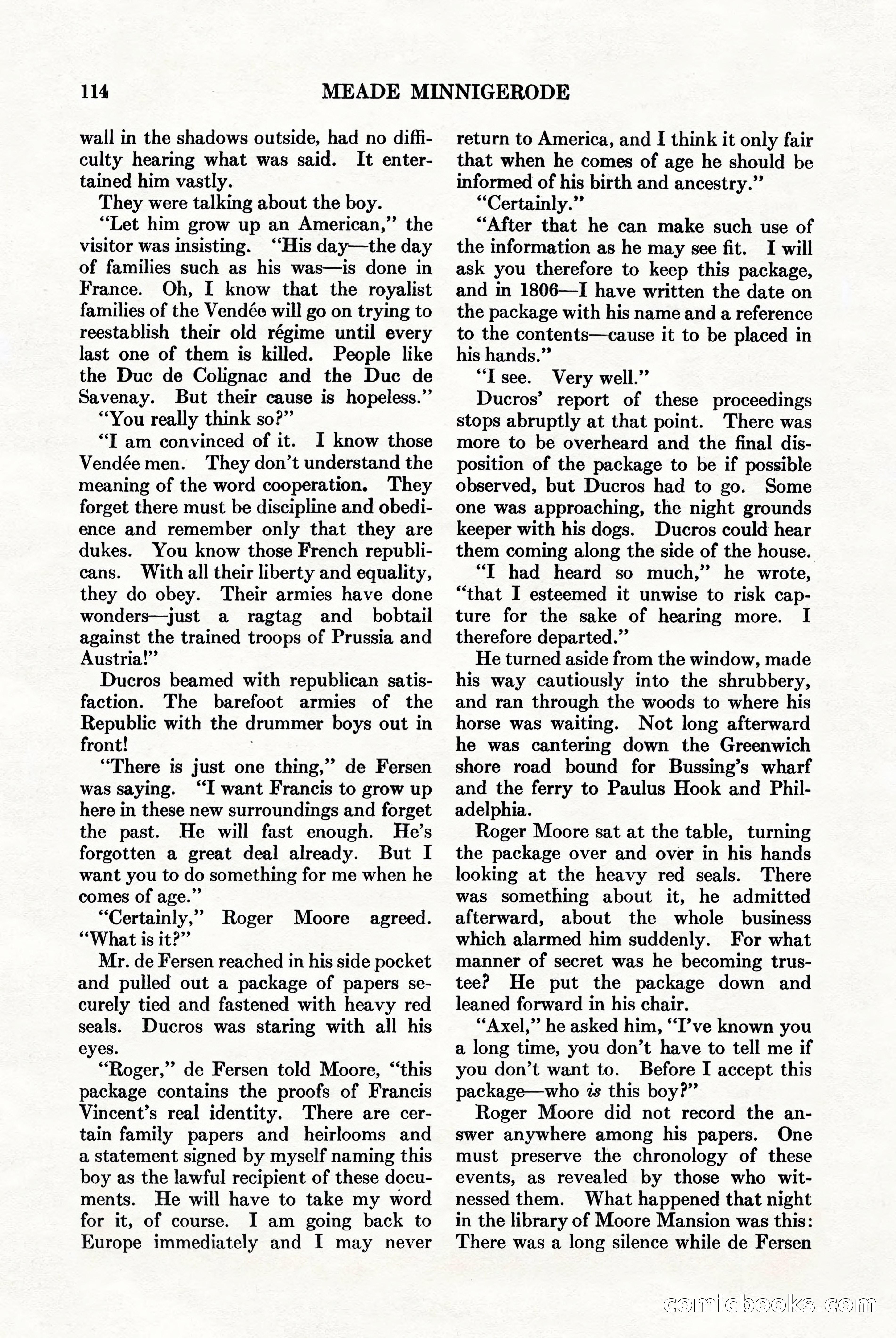 Adventure Magazine Cover — page 116 of 212
