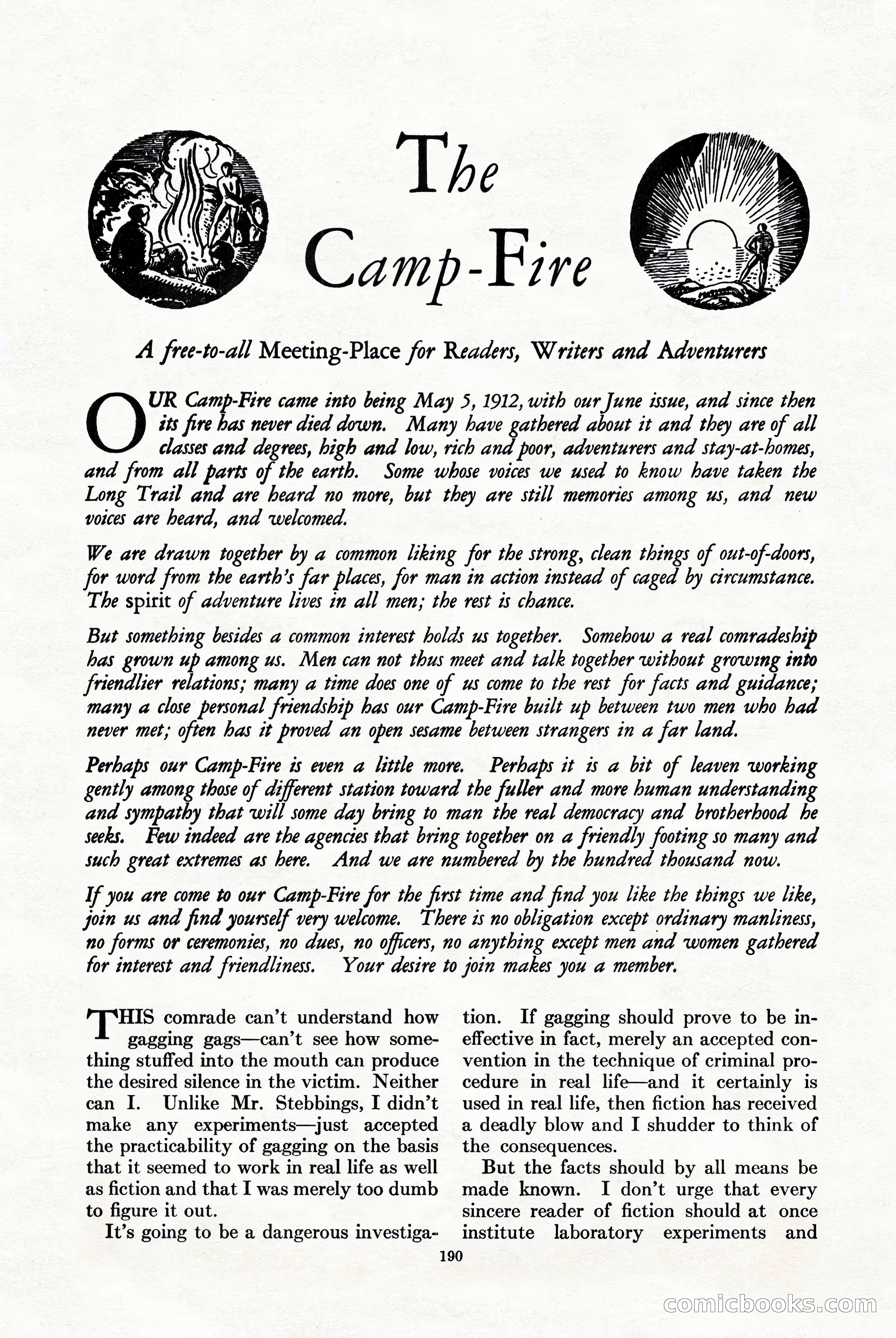 Adventure Magazine Cover — page 192 of 212