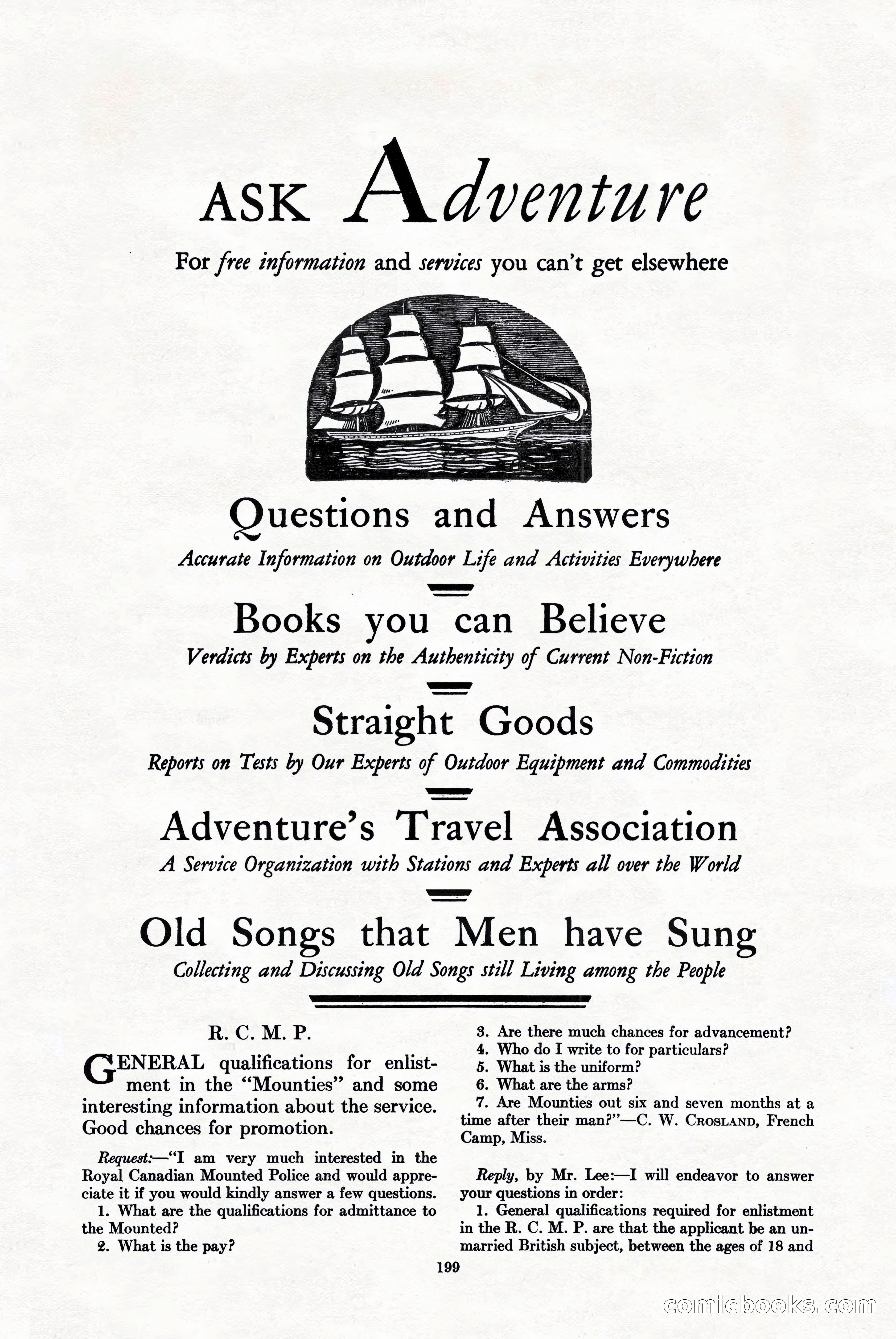 Adventure Magazine Cover — page 201 of 212