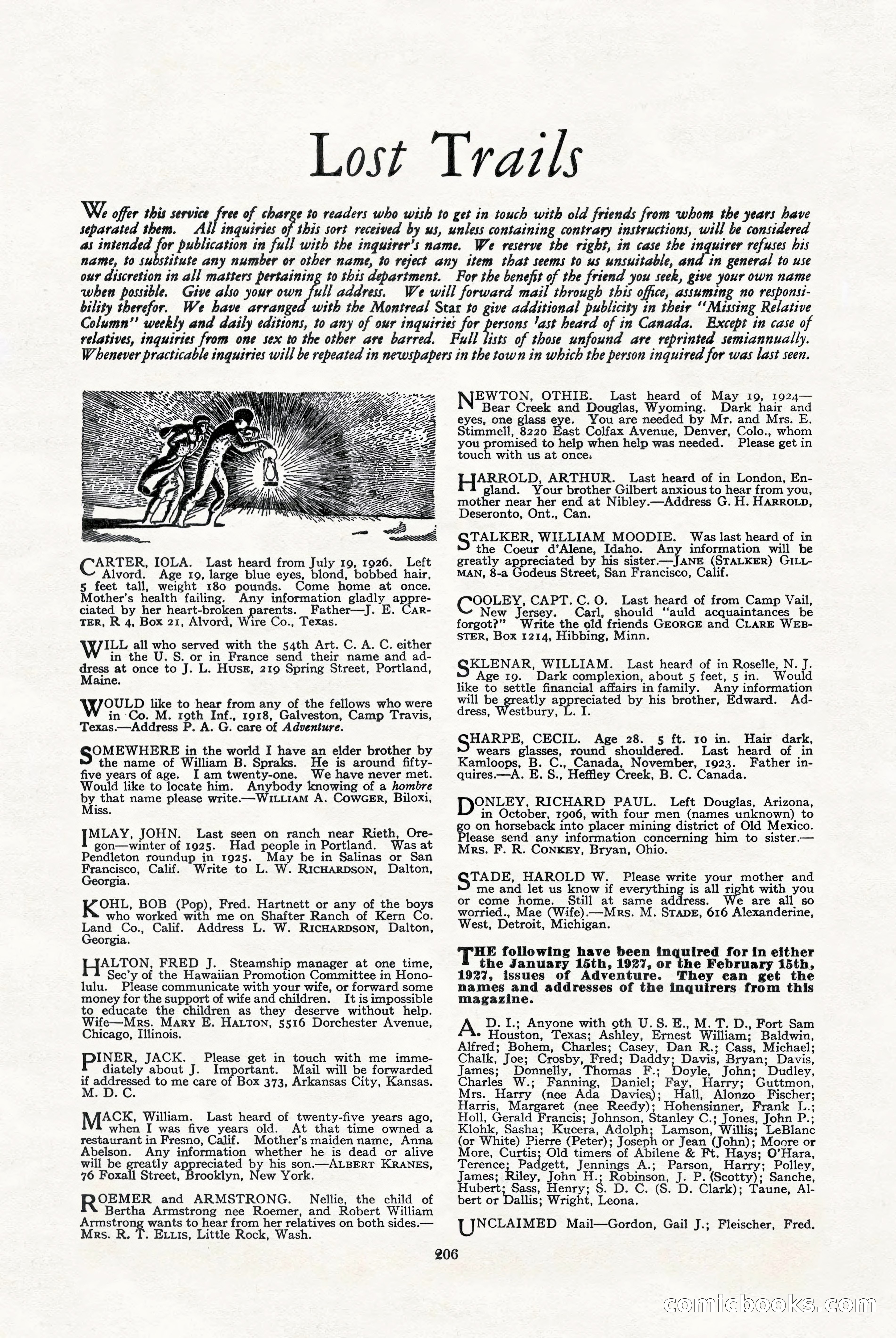 Adventure Magazine Cover — page 208 of 212