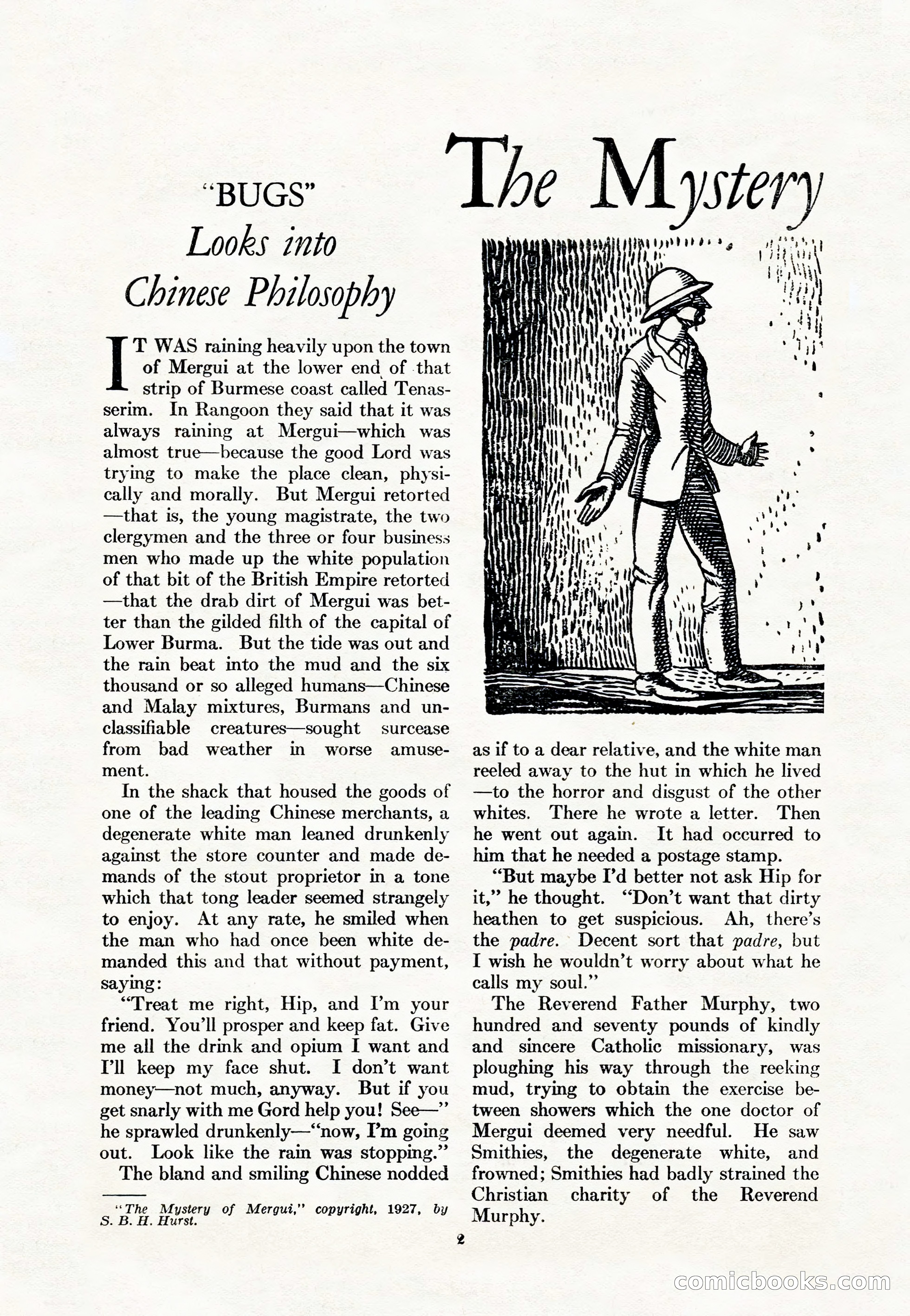 Adventure Magazine Cover, May 15, 1927 — page 4 of 196