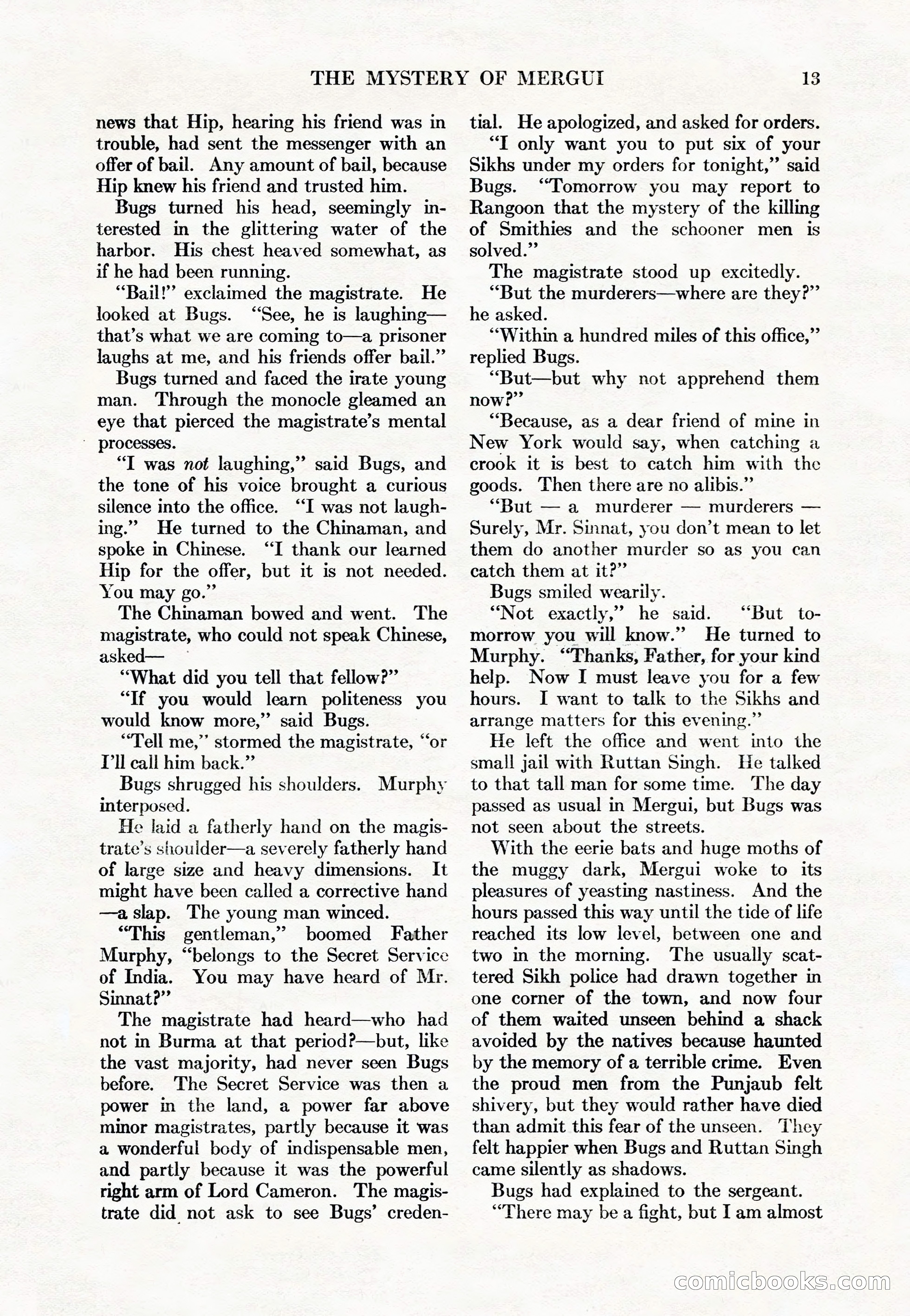 Adventure Magazine Cover, May 15, 1927 — page 15 of 196