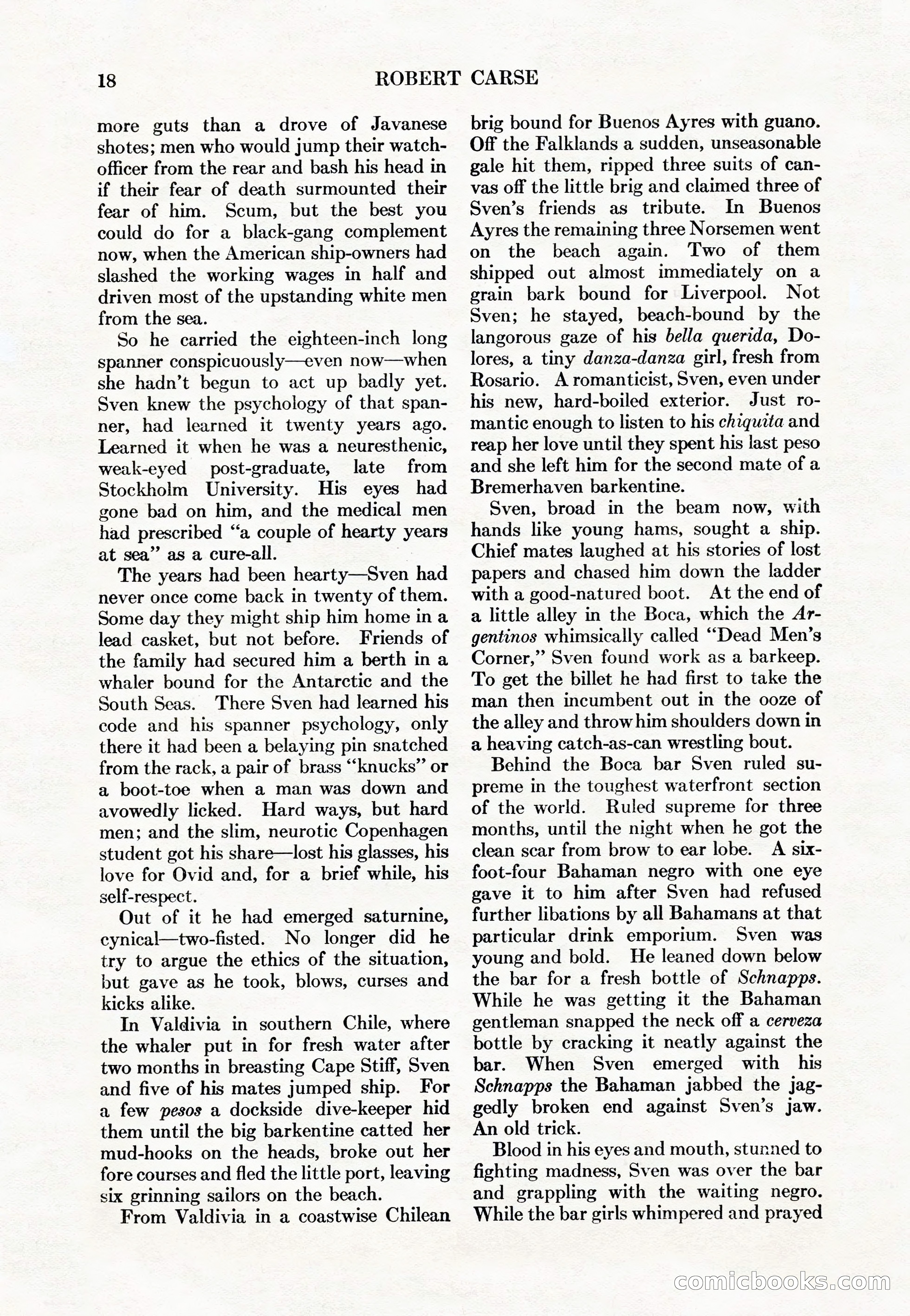 Adventure Magazine Cover, May 15, 1927 — page 20 of 196