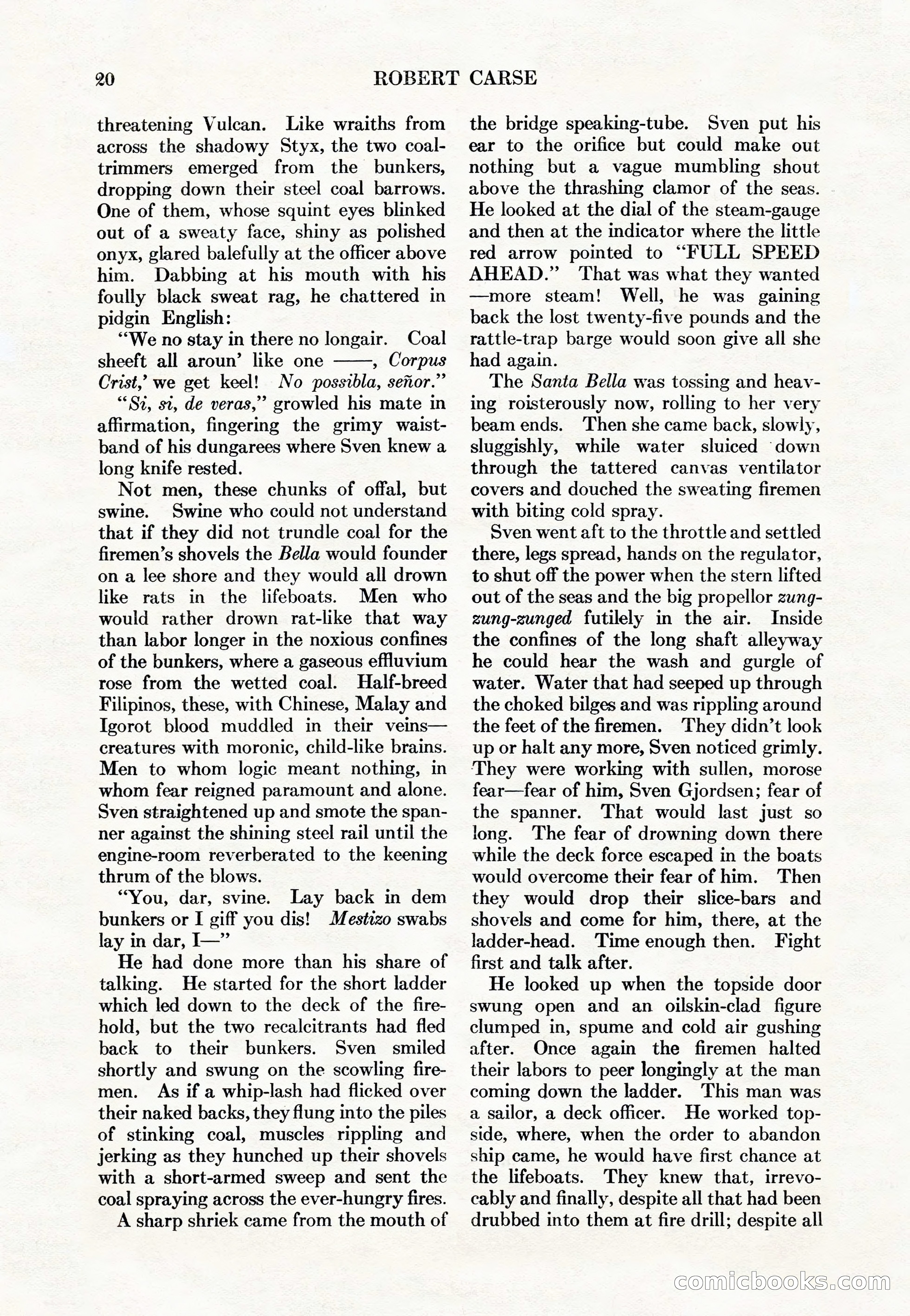 Adventure Magazine Cover, May 15, 1927 — page 22 of 196