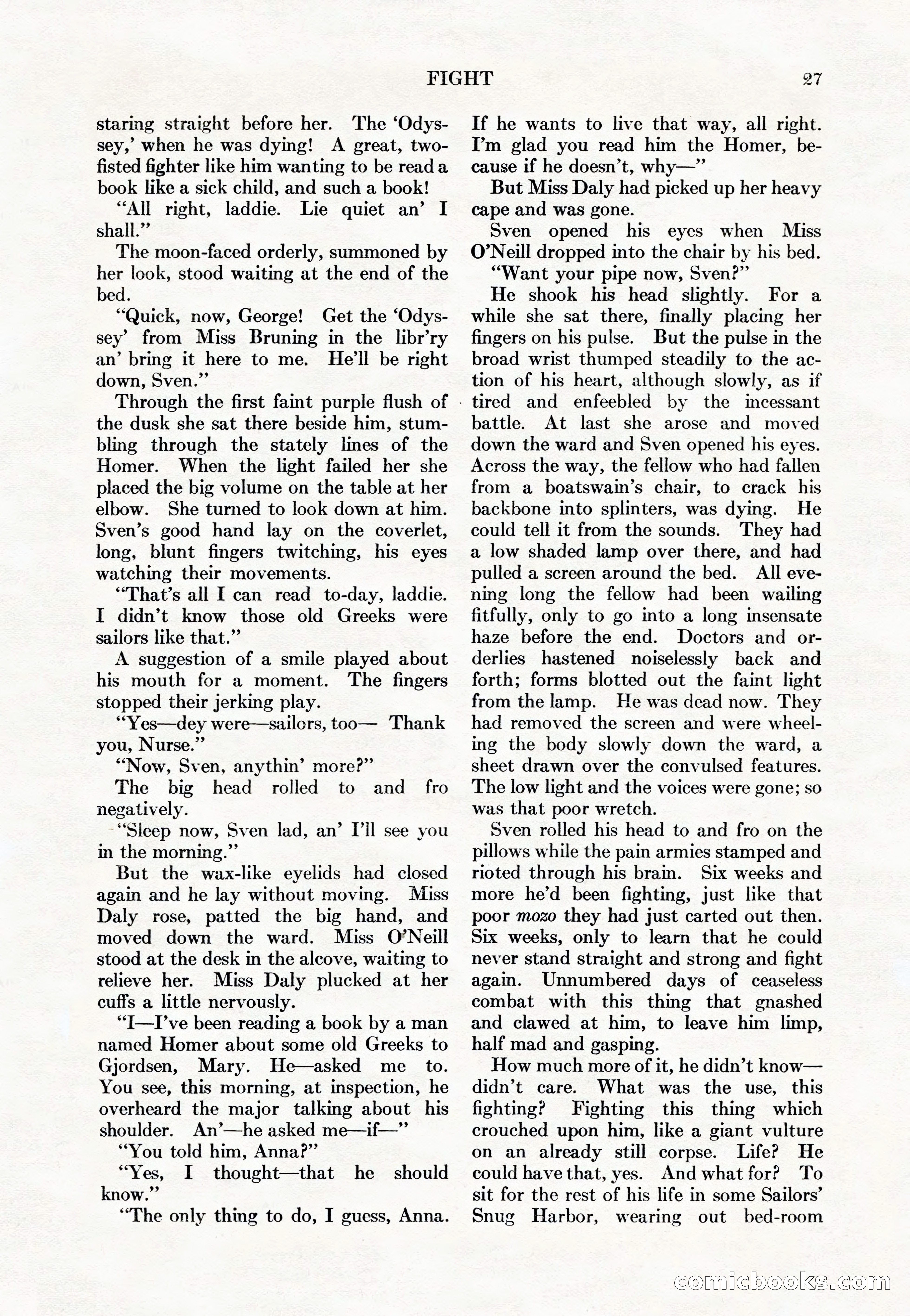 Adventure Magazine Cover, May 15, 1927 — page 29 of 196