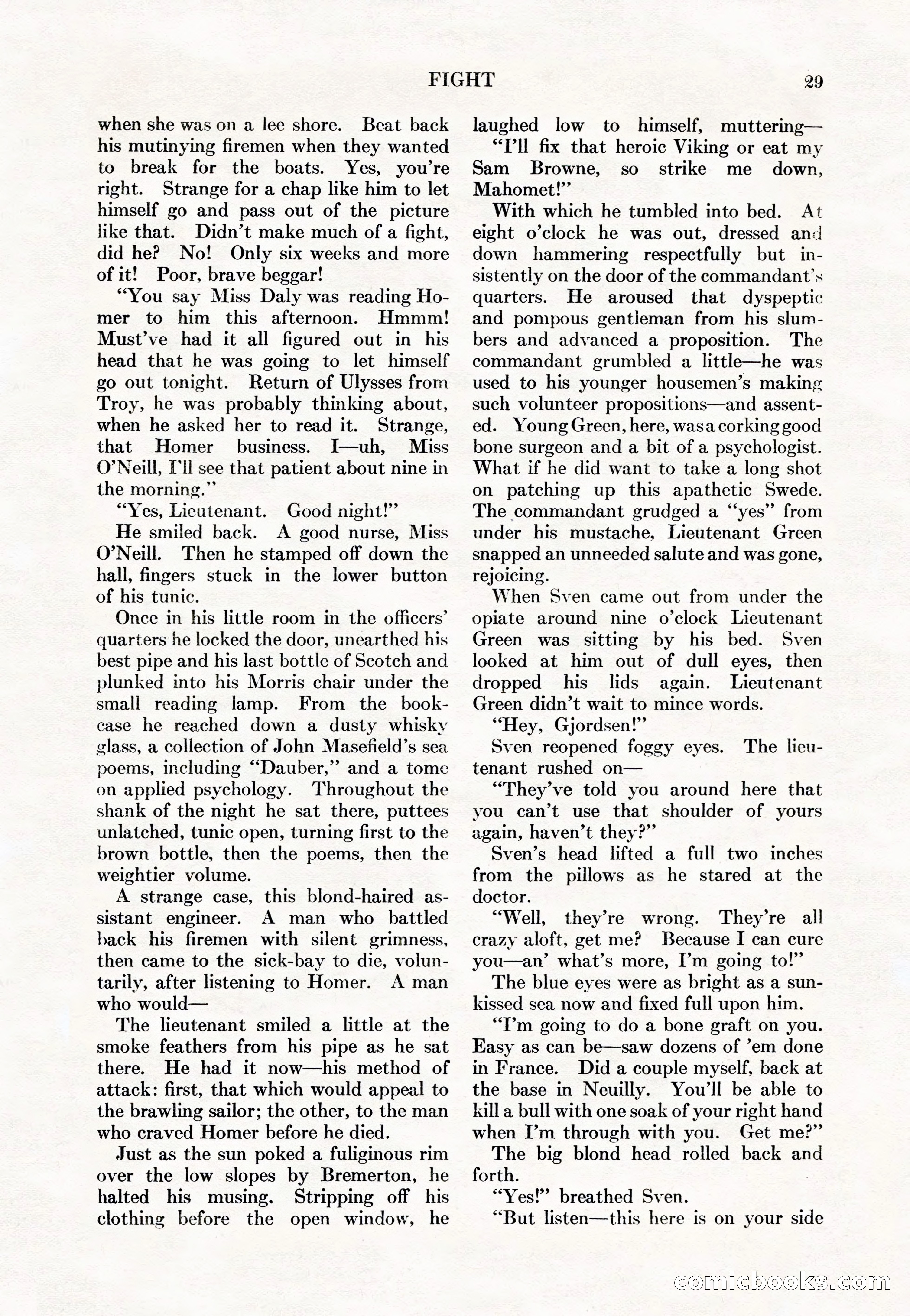 Adventure Magazine Cover, May 15, 1927 — page 31 of 196