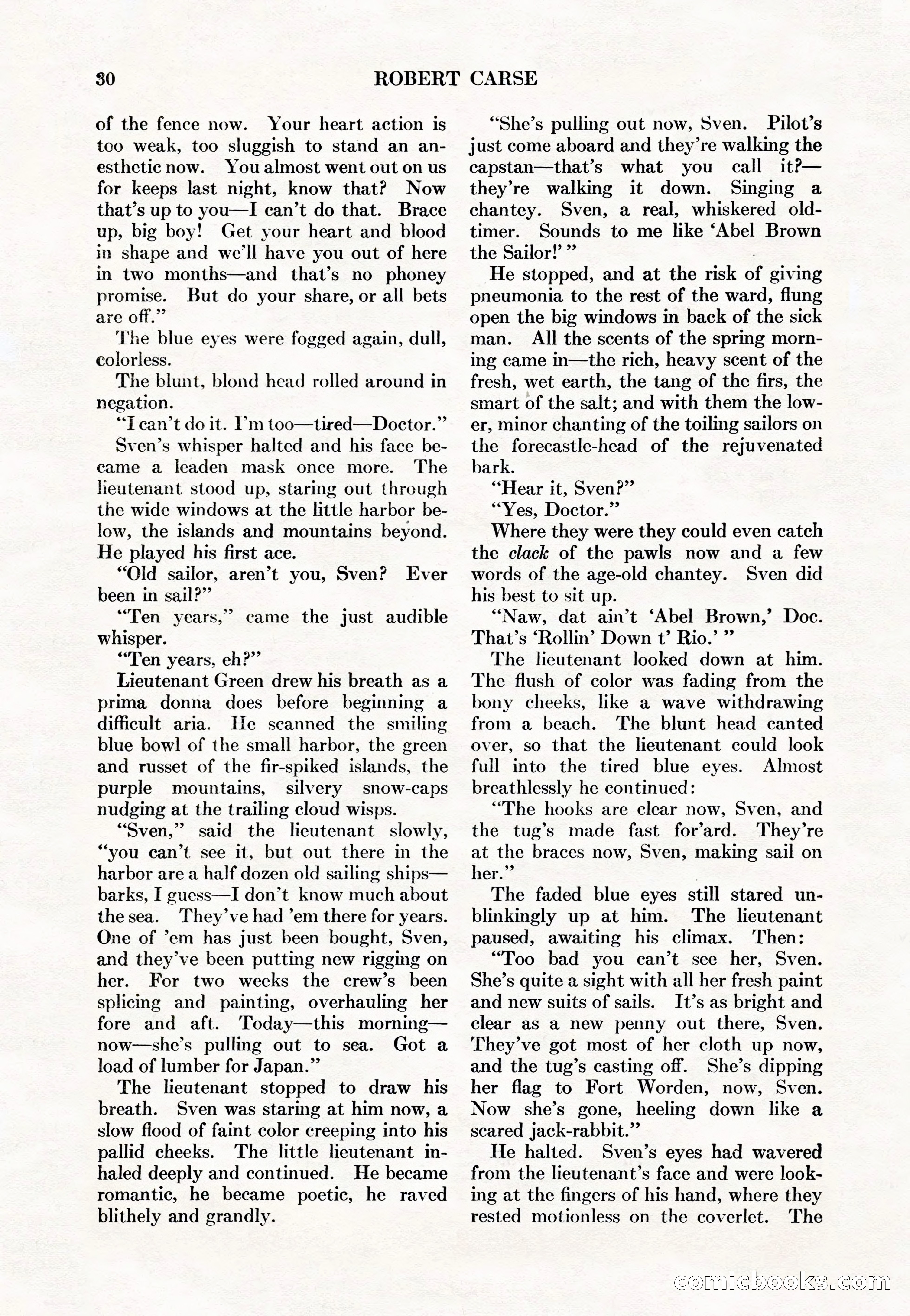 Adventure Magazine Cover, May 15, 1927 — page 32 of 196