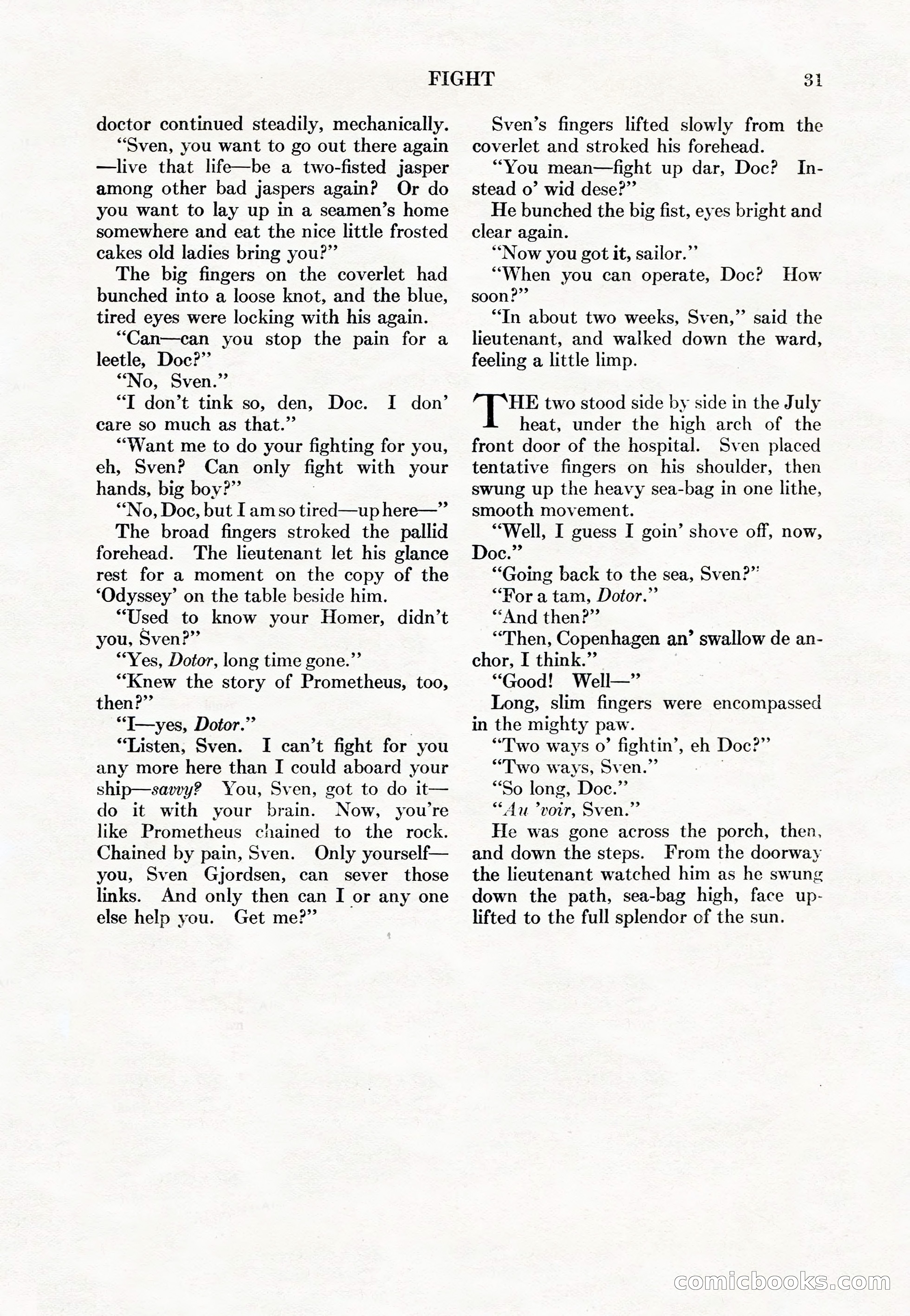 Adventure Magazine Cover, May 15, 1927 — page 33 of 196