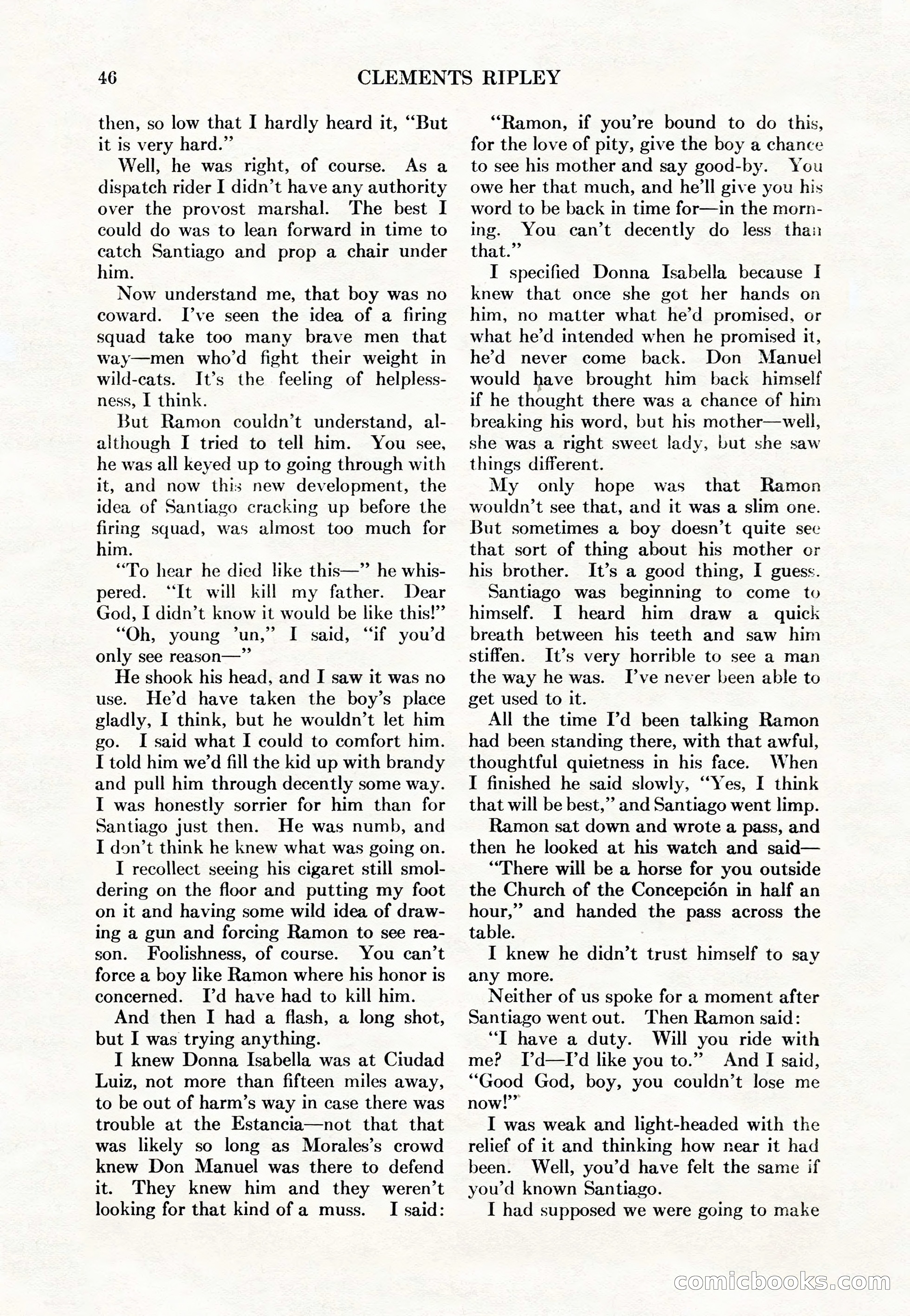 Adventure Magazine Cover, May 15, 1927 — page 48 of 196