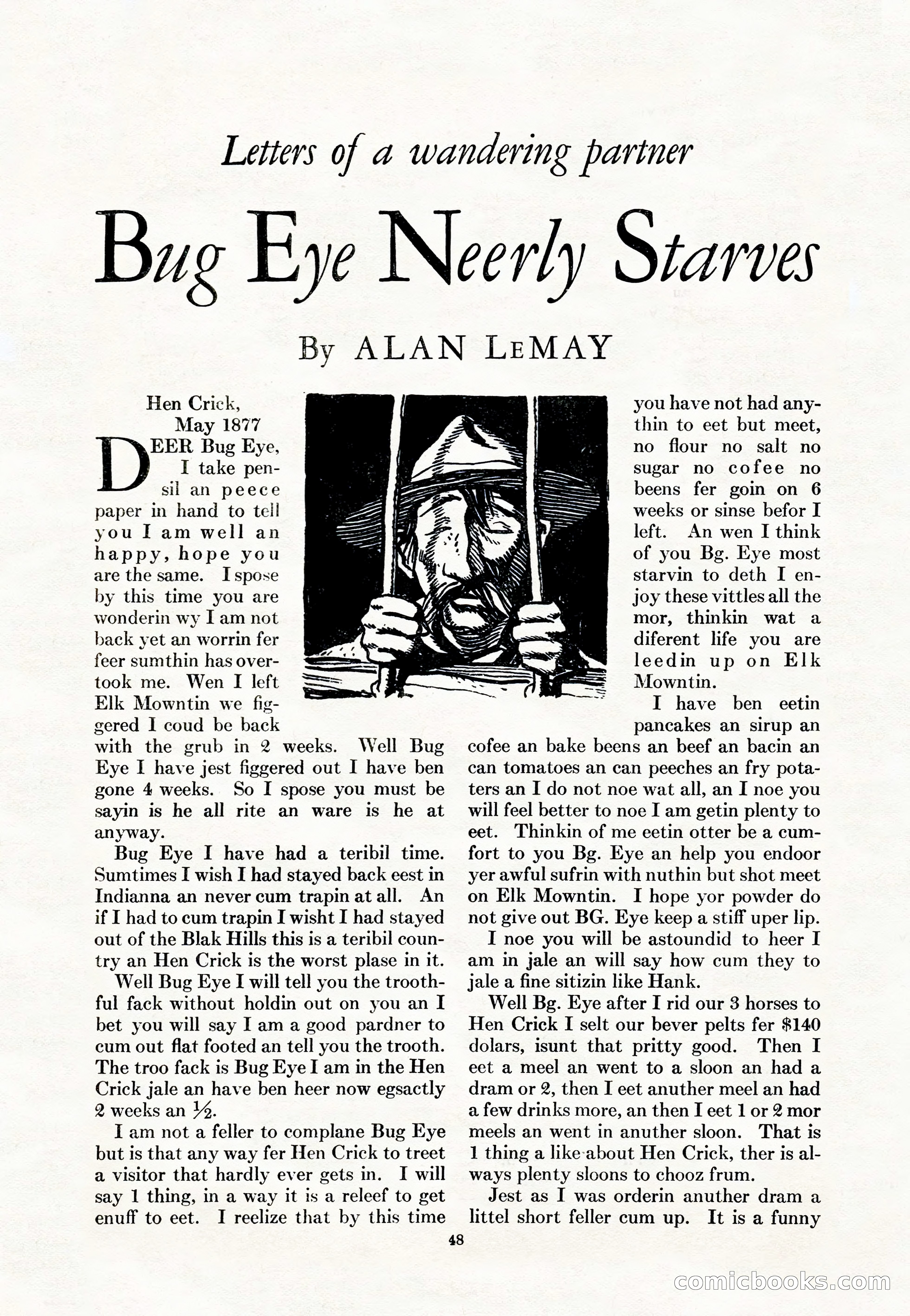 Adventure Magazine Cover, May 15, 1927 — page 50 of 196