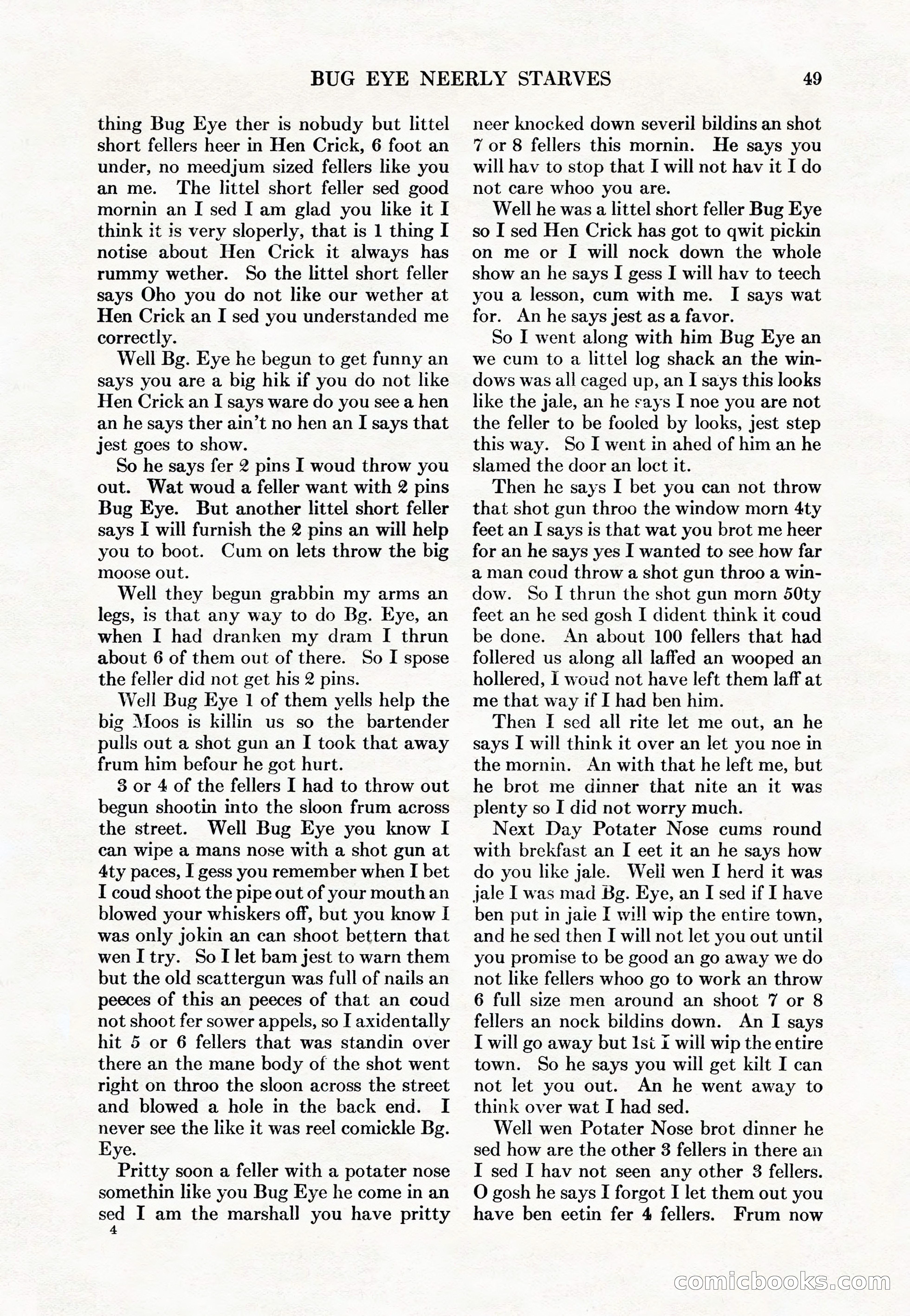 Adventure Magazine Cover, May 15, 1927 — page 51 of 196