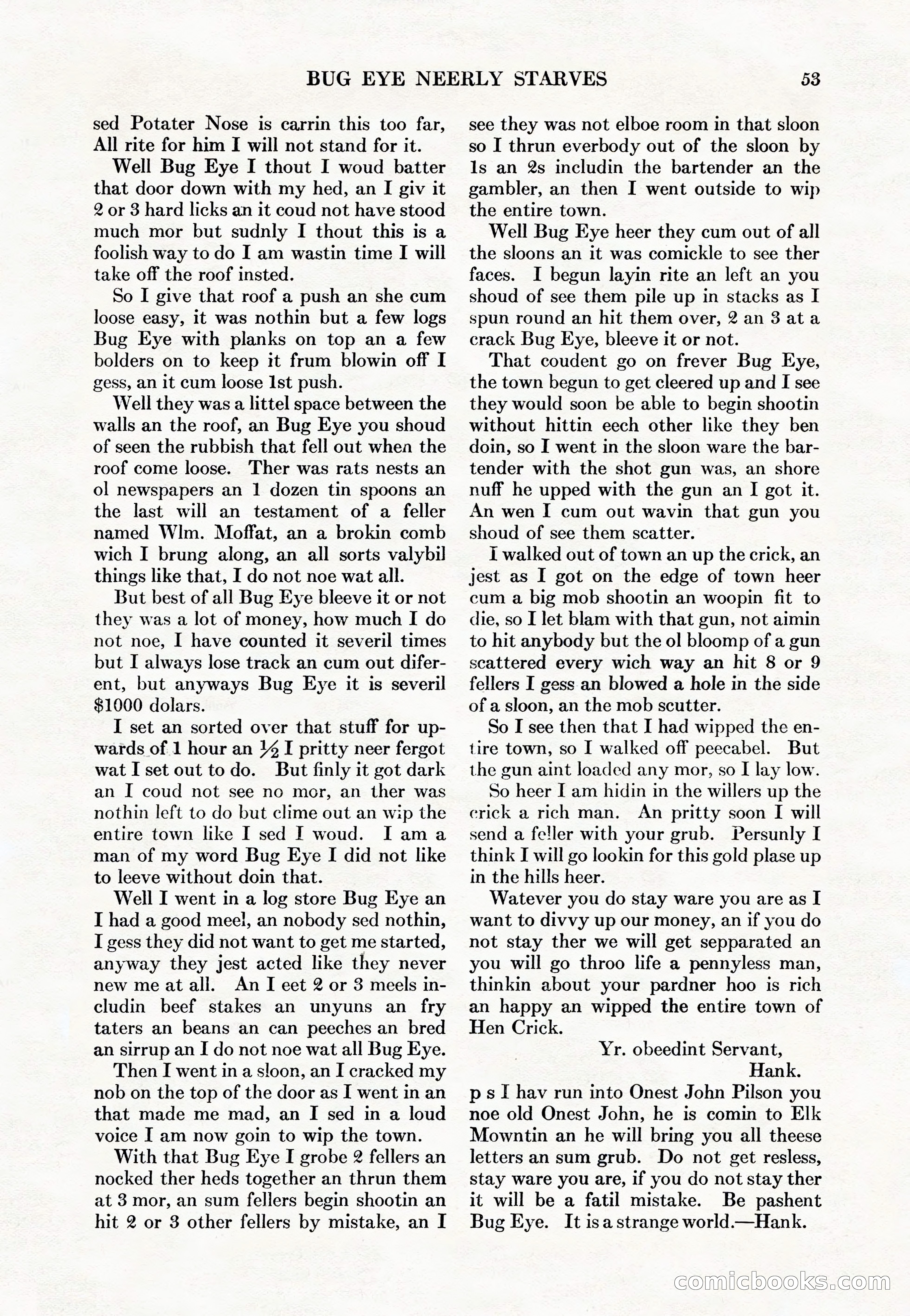 Adventure Magazine Cover, May 15, 1927 — page 55 of 196