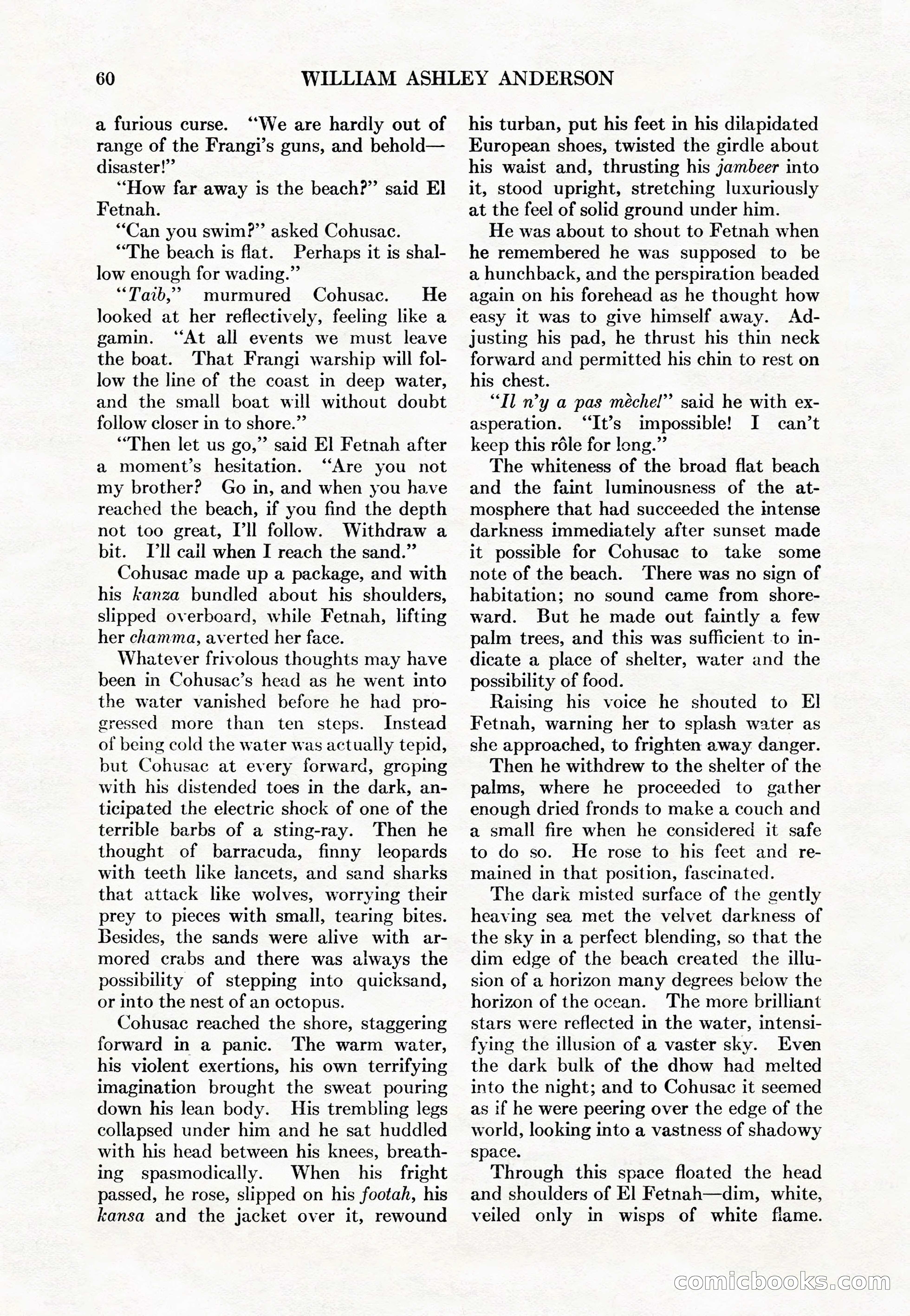 Adventure Magazine Cover, May 15, 1927 — page 62 of 196