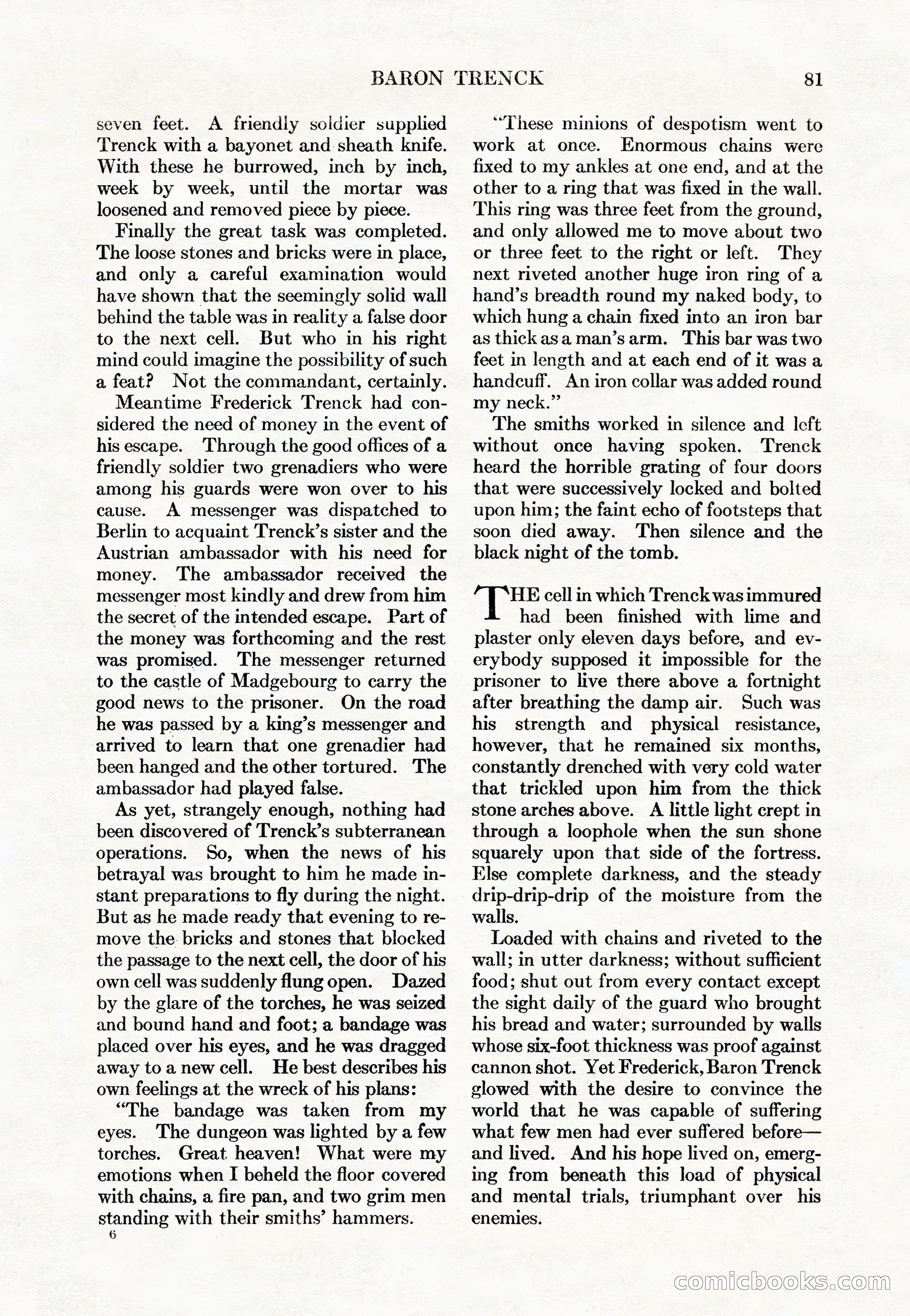 Adventure Magazine Cover, May 15, 1927 — page 83 of 196