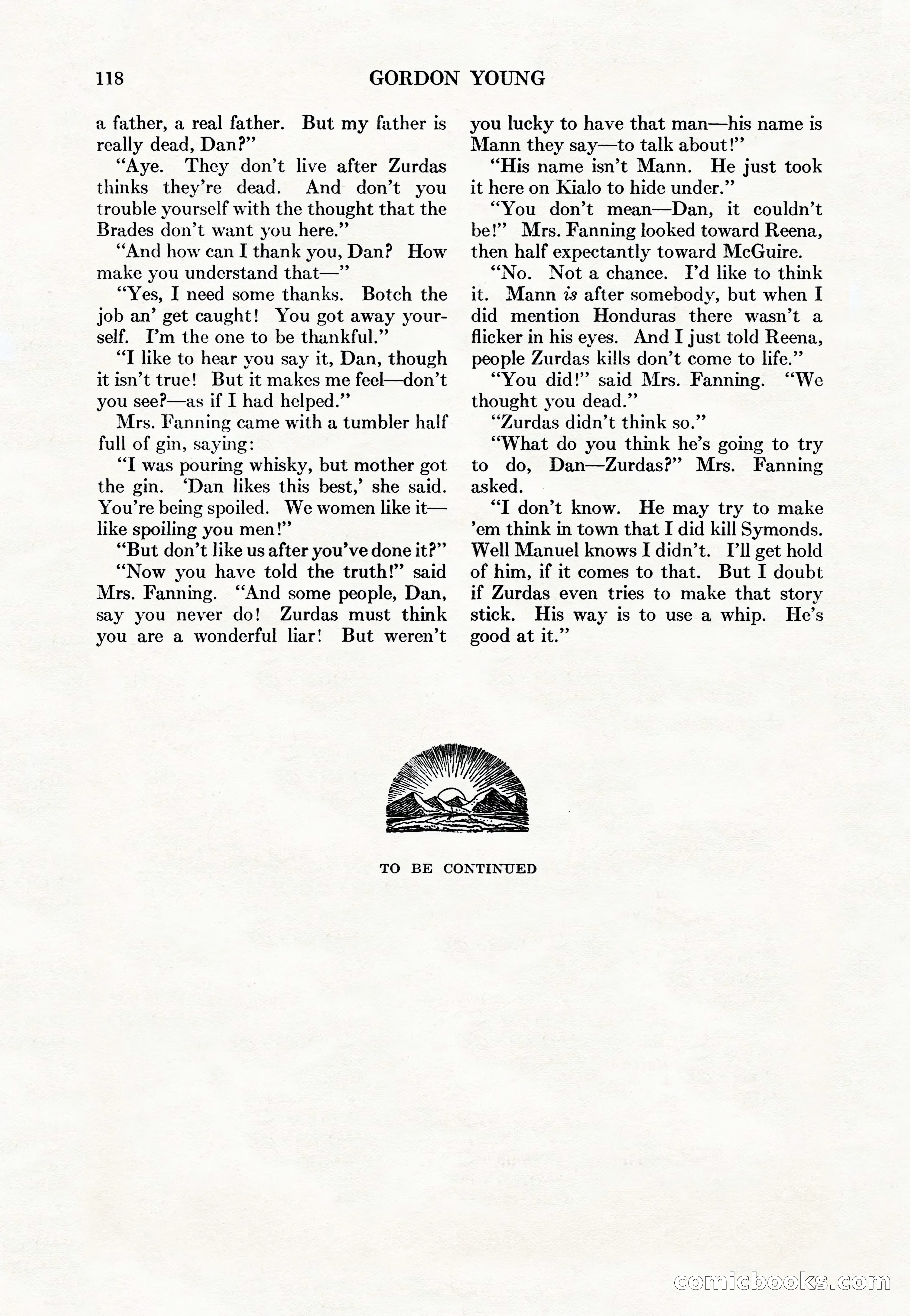 Adventure Magazine Cover, May 15, 1927 — page 120 of 196
