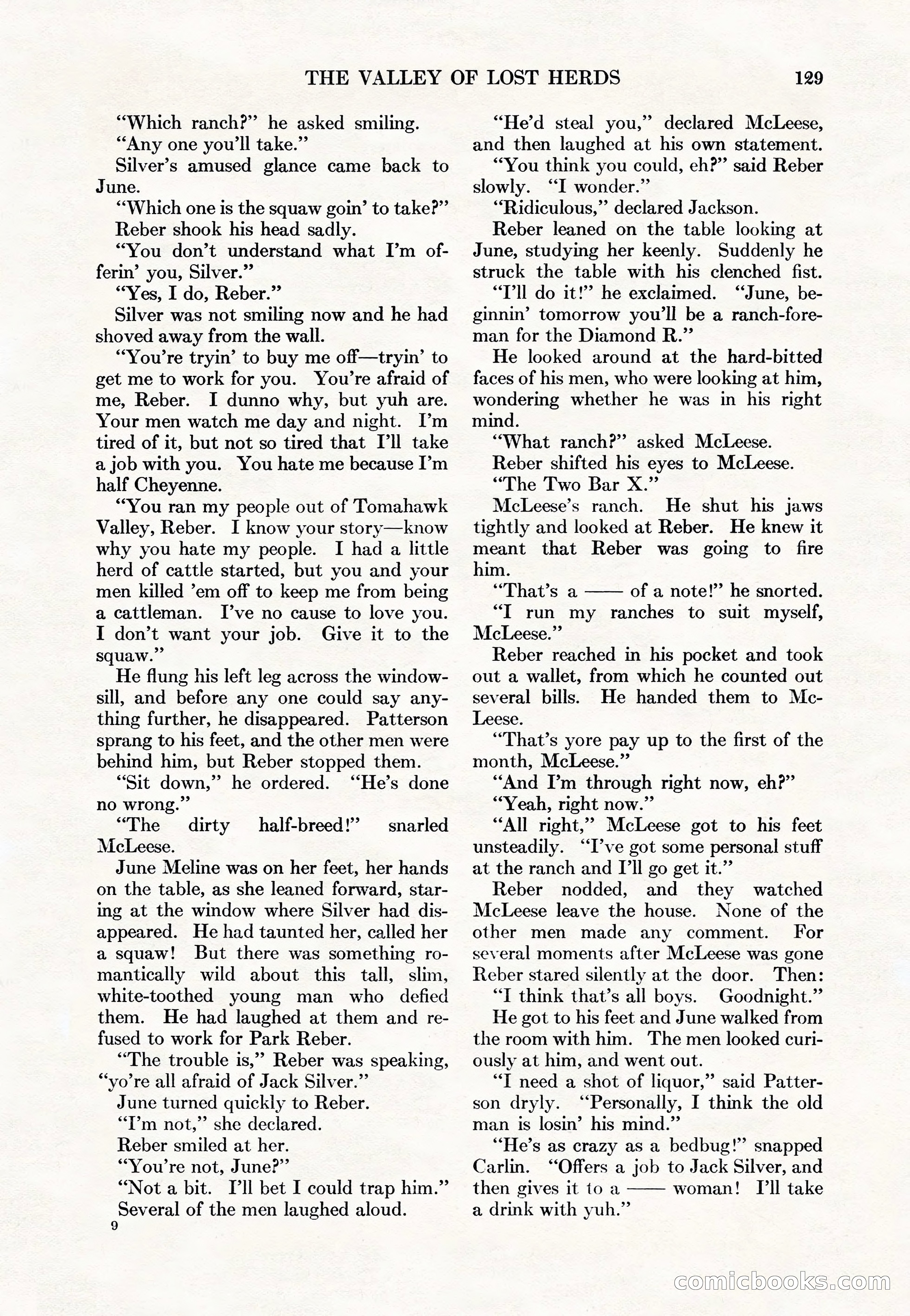Adventure Magazine Cover, May 15, 1927 — page 131 of 196