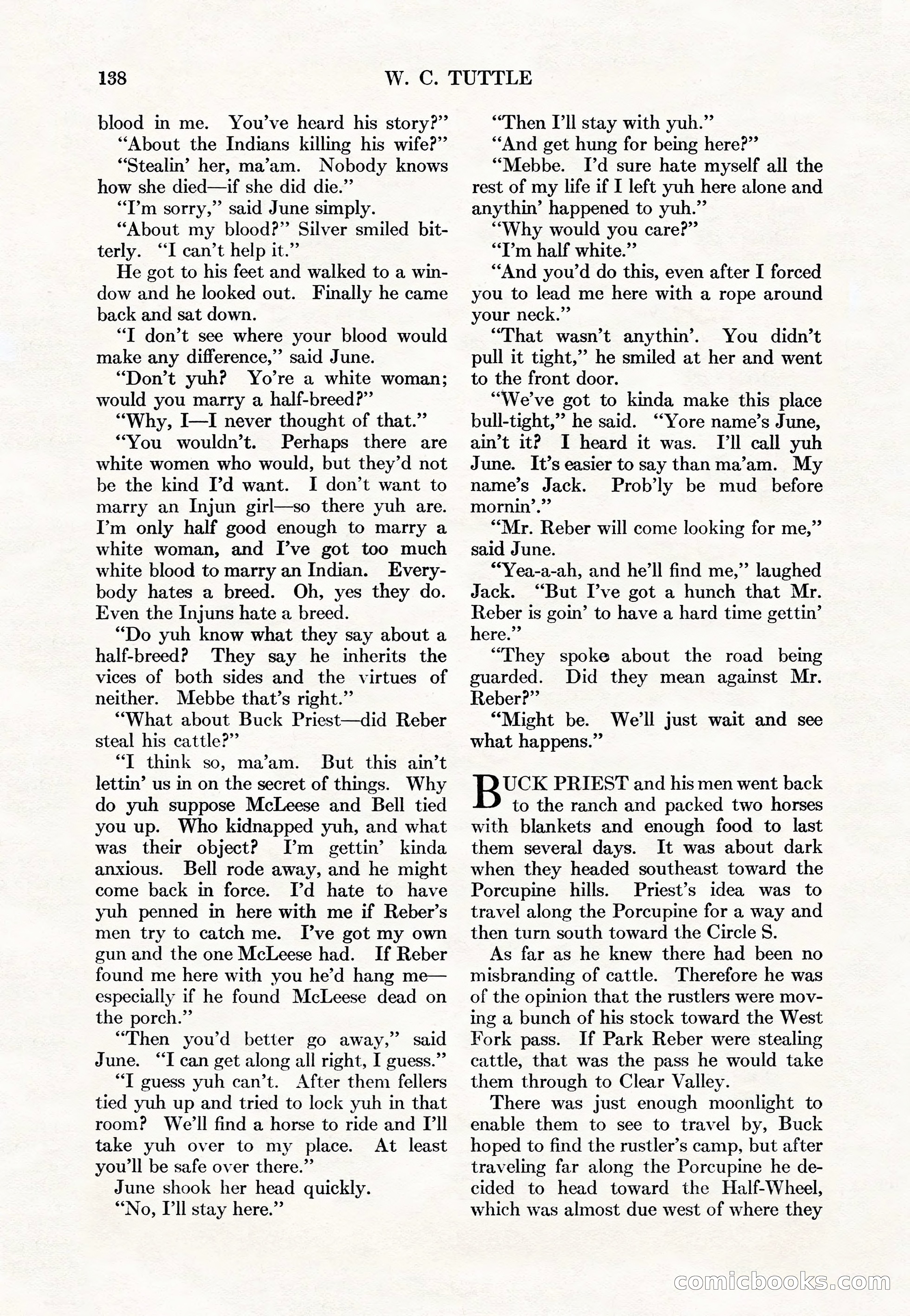 Adventure Magazine Cover, May 15, 1927 — page 140 of 196