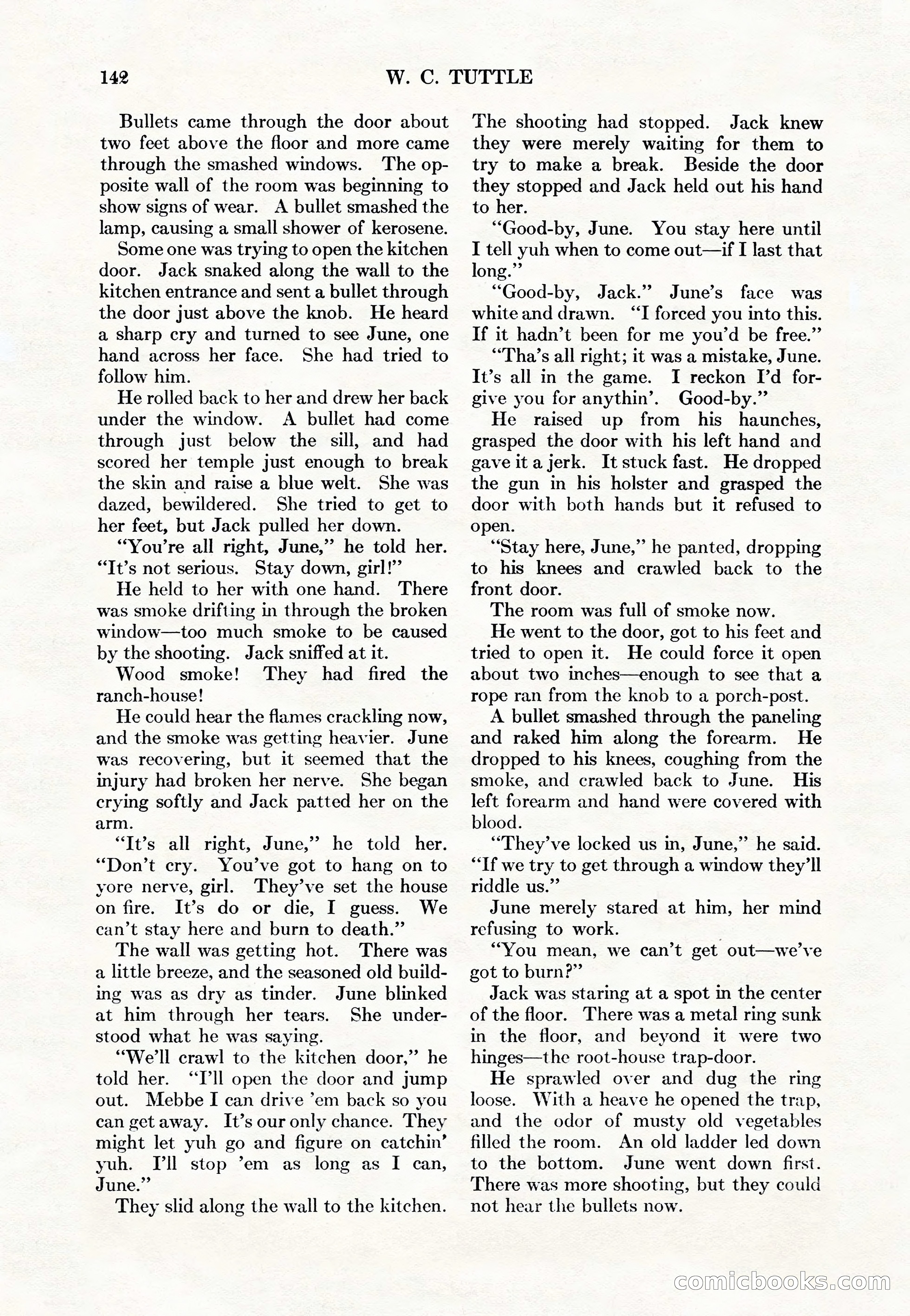 Adventure Magazine Cover, May 15, 1927 — page 144 of 196