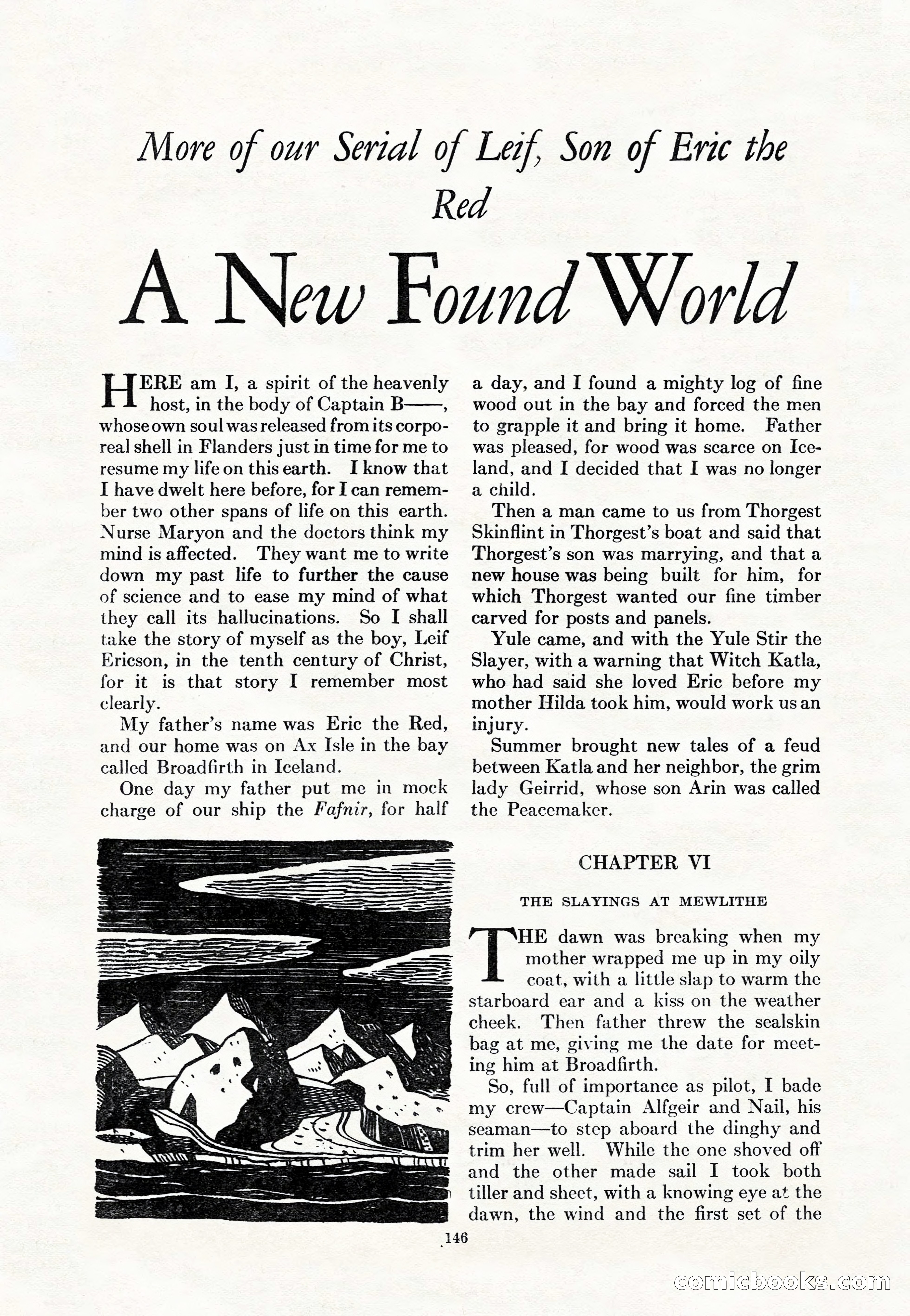 Adventure Magazine Cover, May 15, 1927 — page 148 of 196